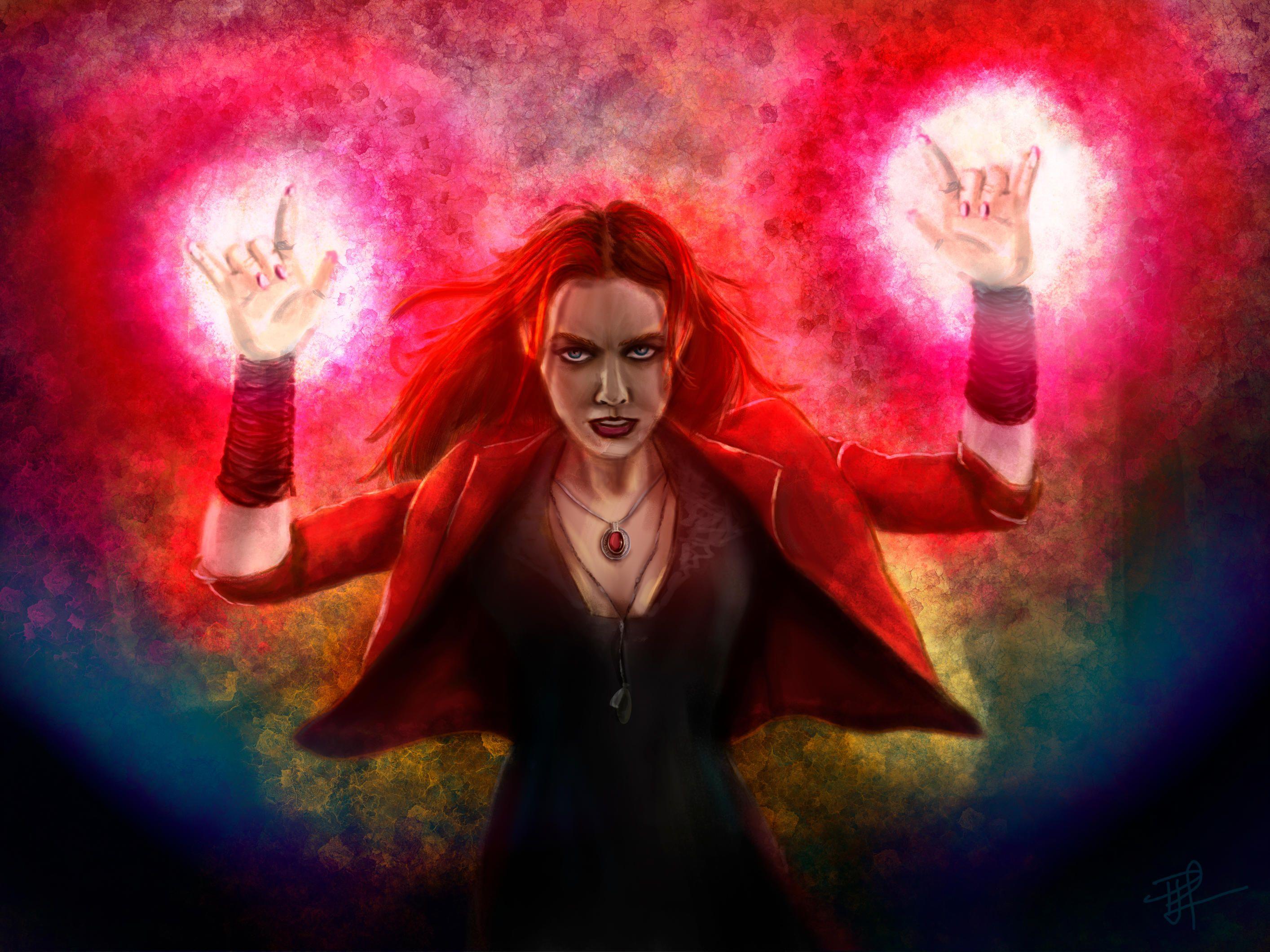 Scarlet Witch Art Wallpapers - Top Free Scarlet Witch Art Backgrounds