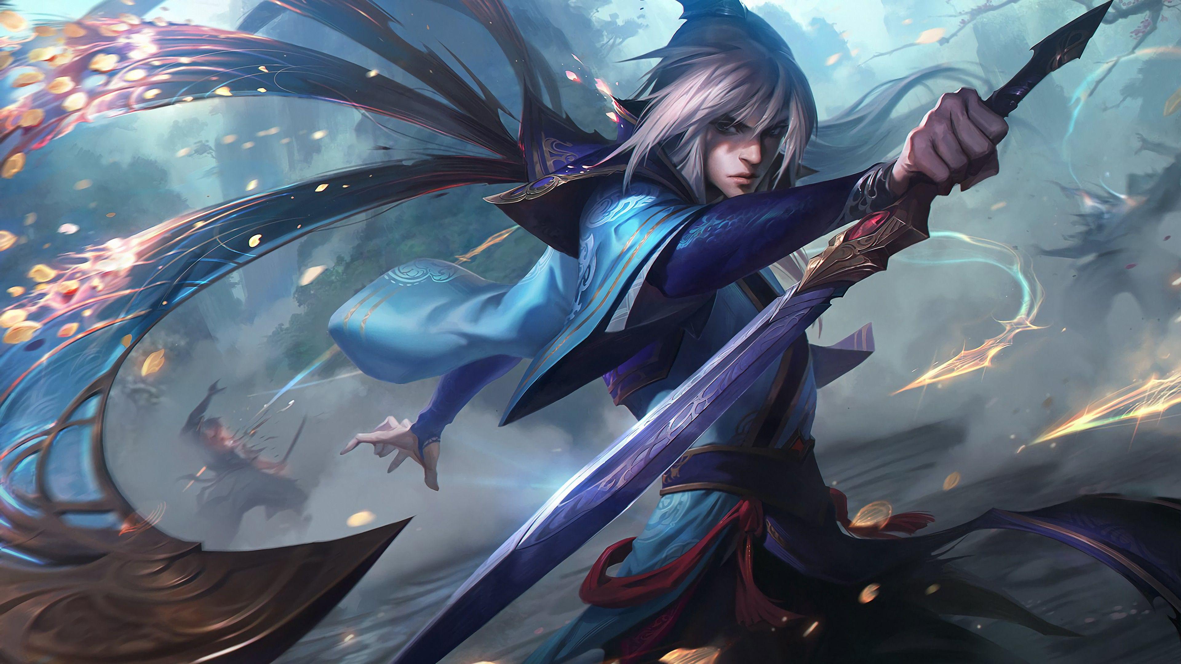 3840x2160 Enduring Sword Talon. Wallpaper & Fan Arts. League Of Legends