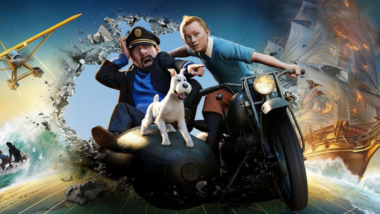 1244x700 THE ADVENTURES OF TINTIN wallpaperx1080
