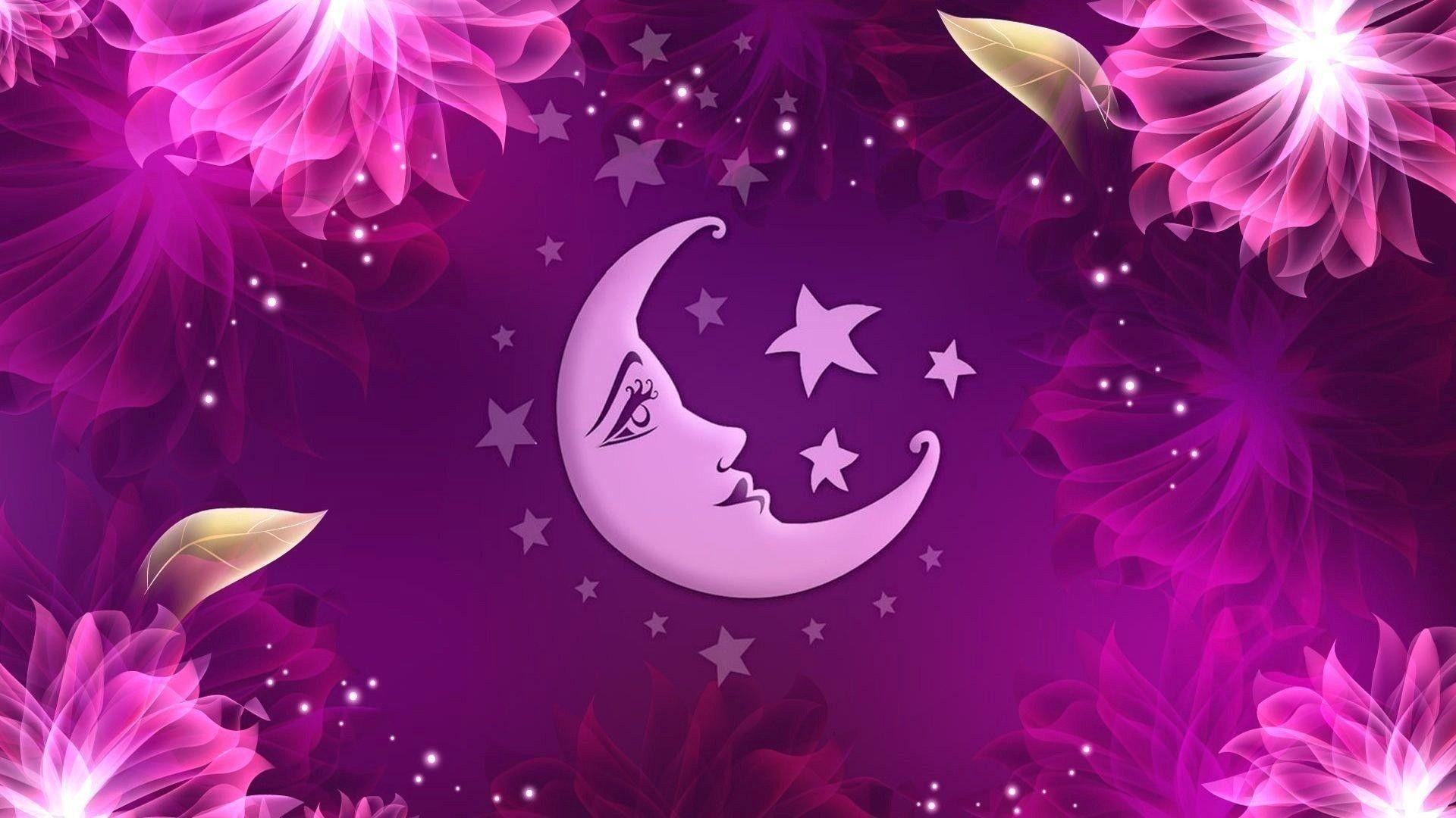 1920x1080 Cute Purple Wallpaper For Computer