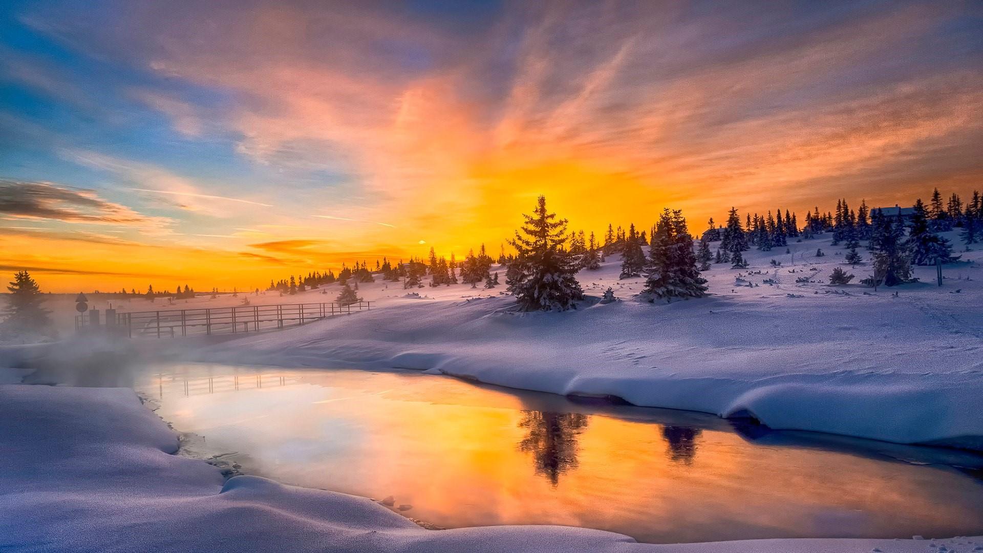 1920x1080 Pictureque Rogaland In Winter (Norway) Wallpaper. Wallpaper Studio