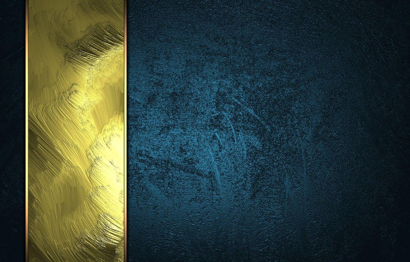 1332x850 Wallpaper dark, golden, texture, blue, background, luxury image for desktop, section текстуры