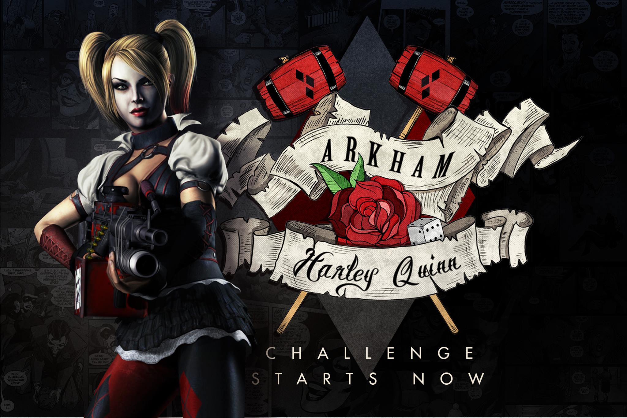 2048x1367 Arkham Knight Harley Quinn Challenge For Injustice Mobile Has Arrived