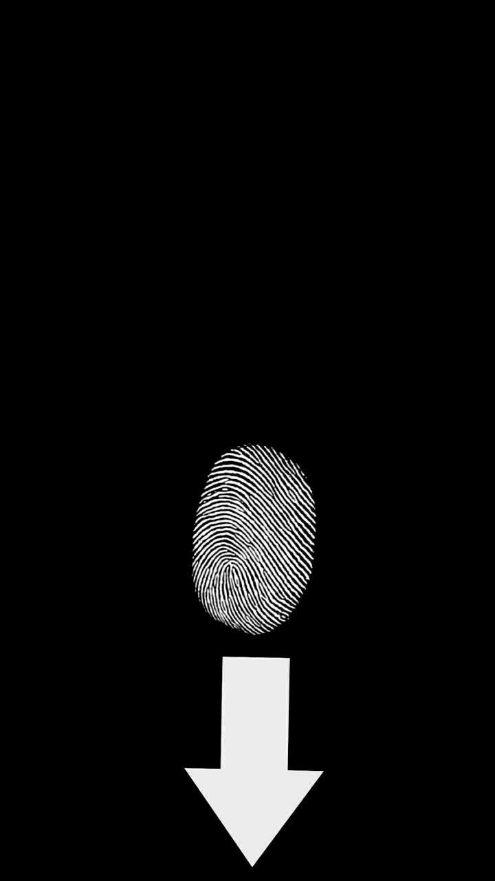 720x1280 Download Fingerprint black Wallpaper by sker83. Dark wallpaper, iPhone lockscreen wallpaper, iPhone 7 plus wallpaper