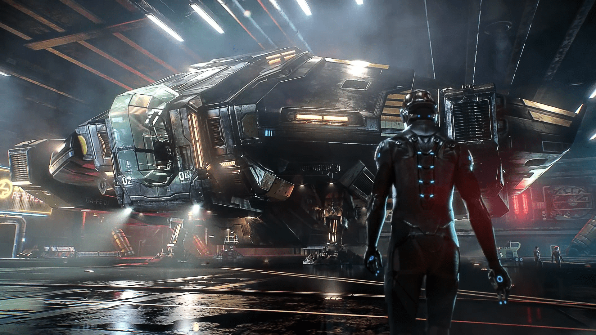1920x1080 Overconfident Star Citizen Wallpaper #gameplayrj #StarCitizenBehance. Elite dangerous ships, Scifi fantasy art, Ship artwork