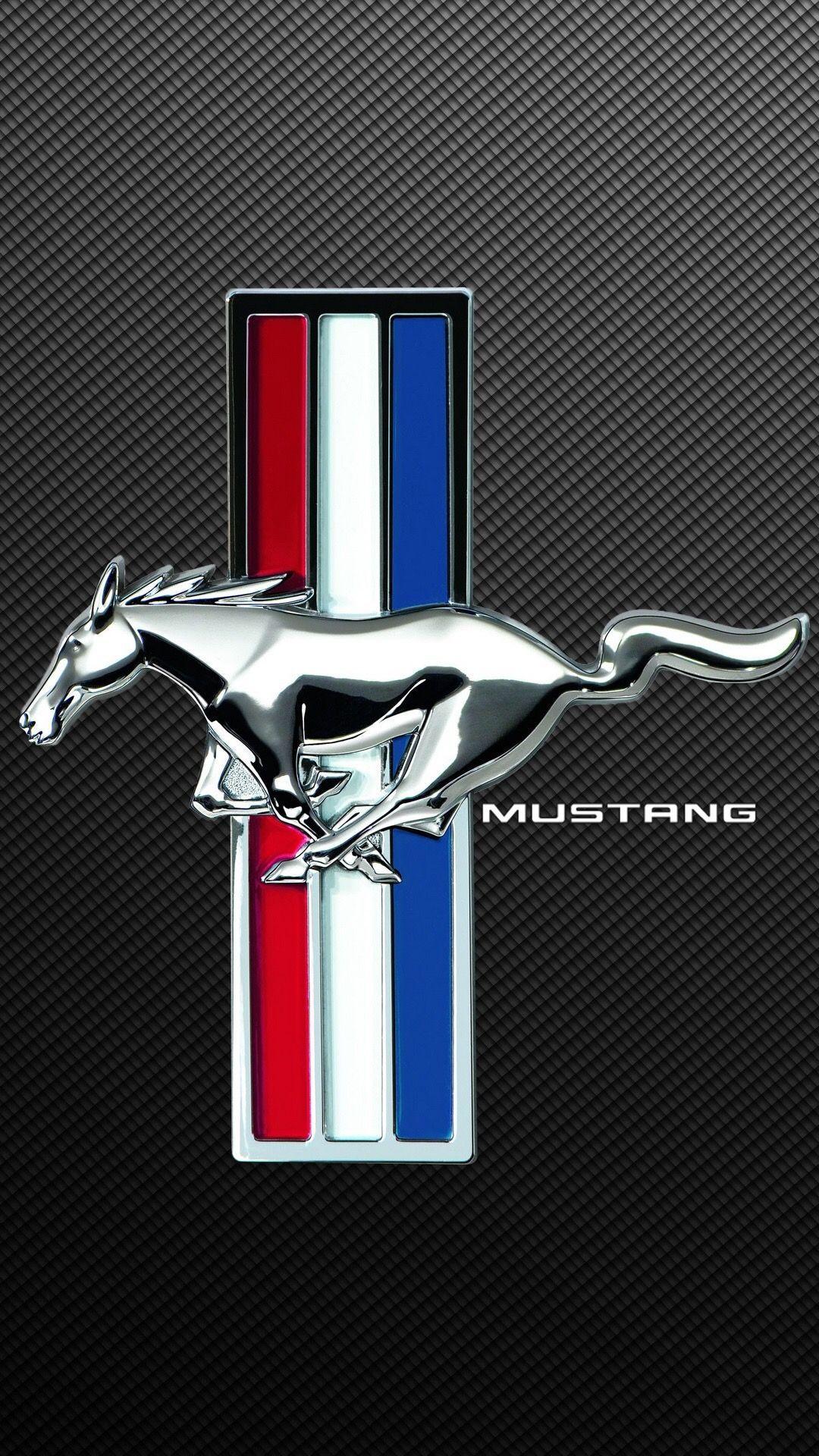 1080x1920 Ford Mustang Logo Wallpaper