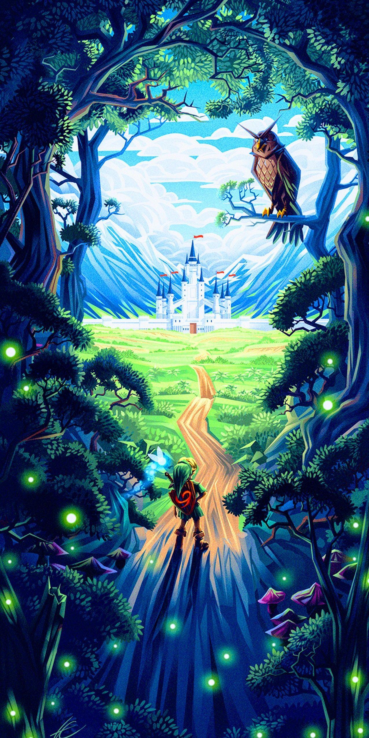 1276x2550 The Legend of Zelda, Ocarina of Time. The legend of zelda wallpaper, Zelda art, Legend of zelda