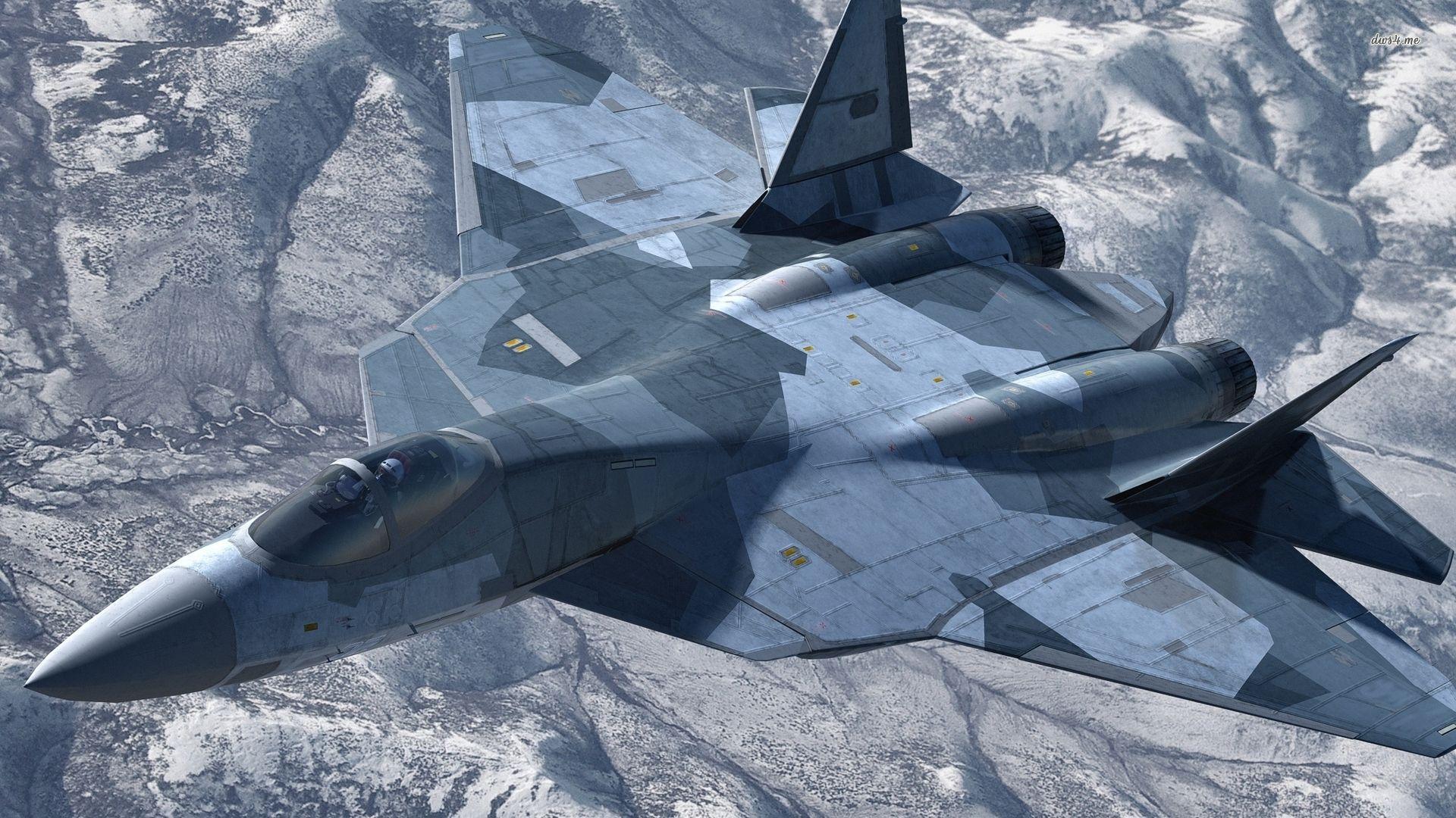 1920x1080 Lockheed Martin F 35 Lightning Ii Flying Over The Mountains Wallpaper & Background Download