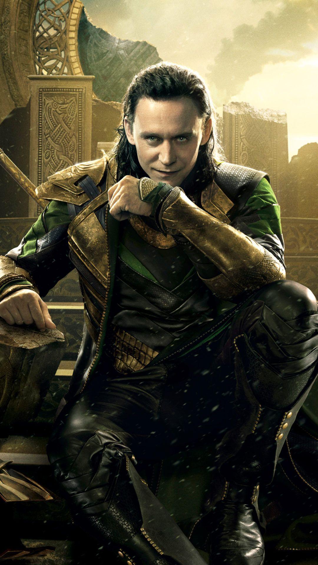 1080x1920 Ragnarok, Loki, Marvel, Tom Hiddleston, Best Movies The Dark World Poster Wallpaper & Background Download