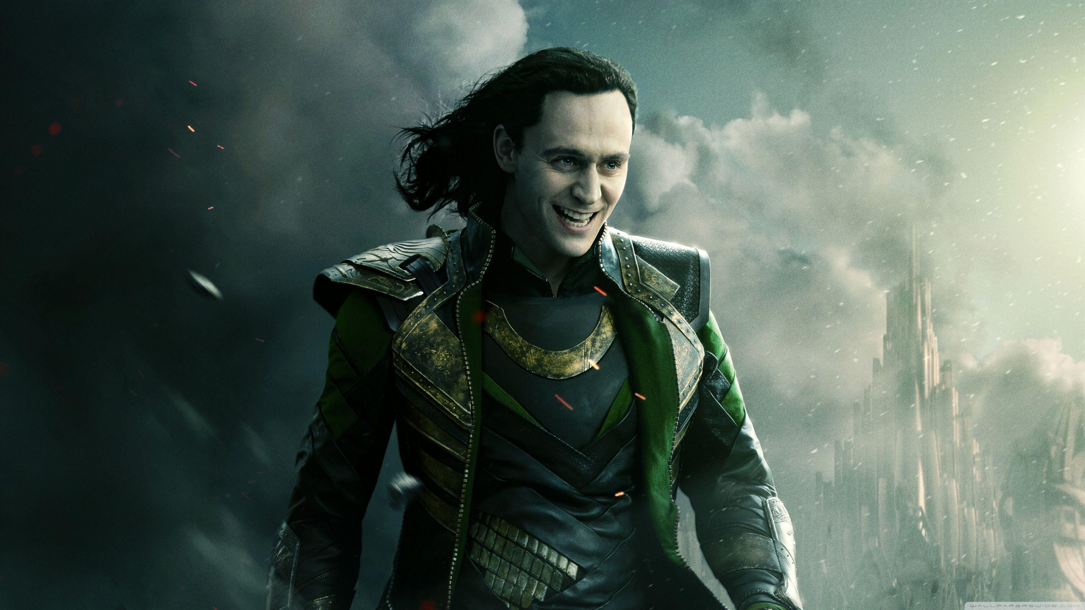 3554x1999 Loki HD Wallpaper