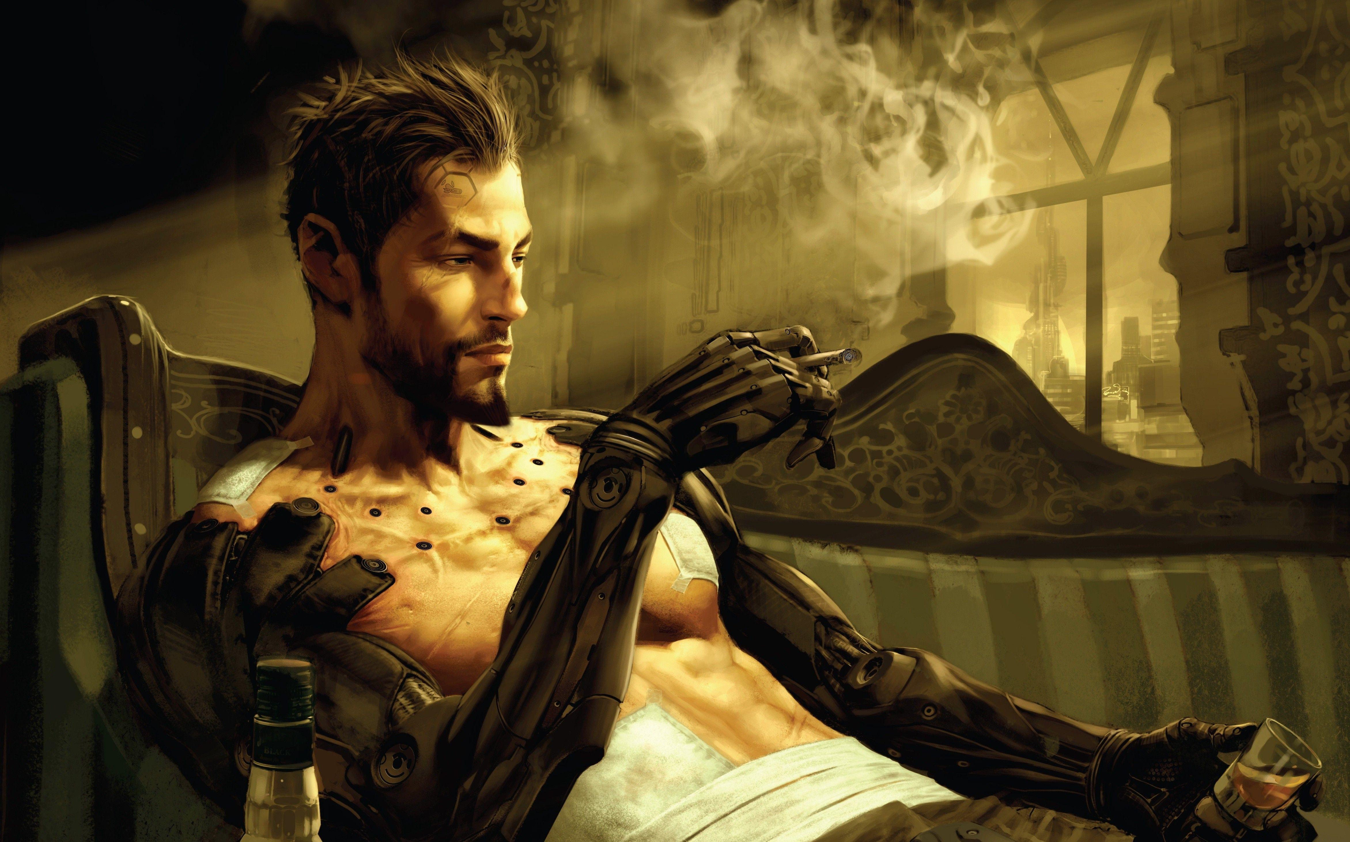 4686x2924 fantasy Art, Deus Ex: Human Revolution Wallpaper HD / Desktop and Mobile Background