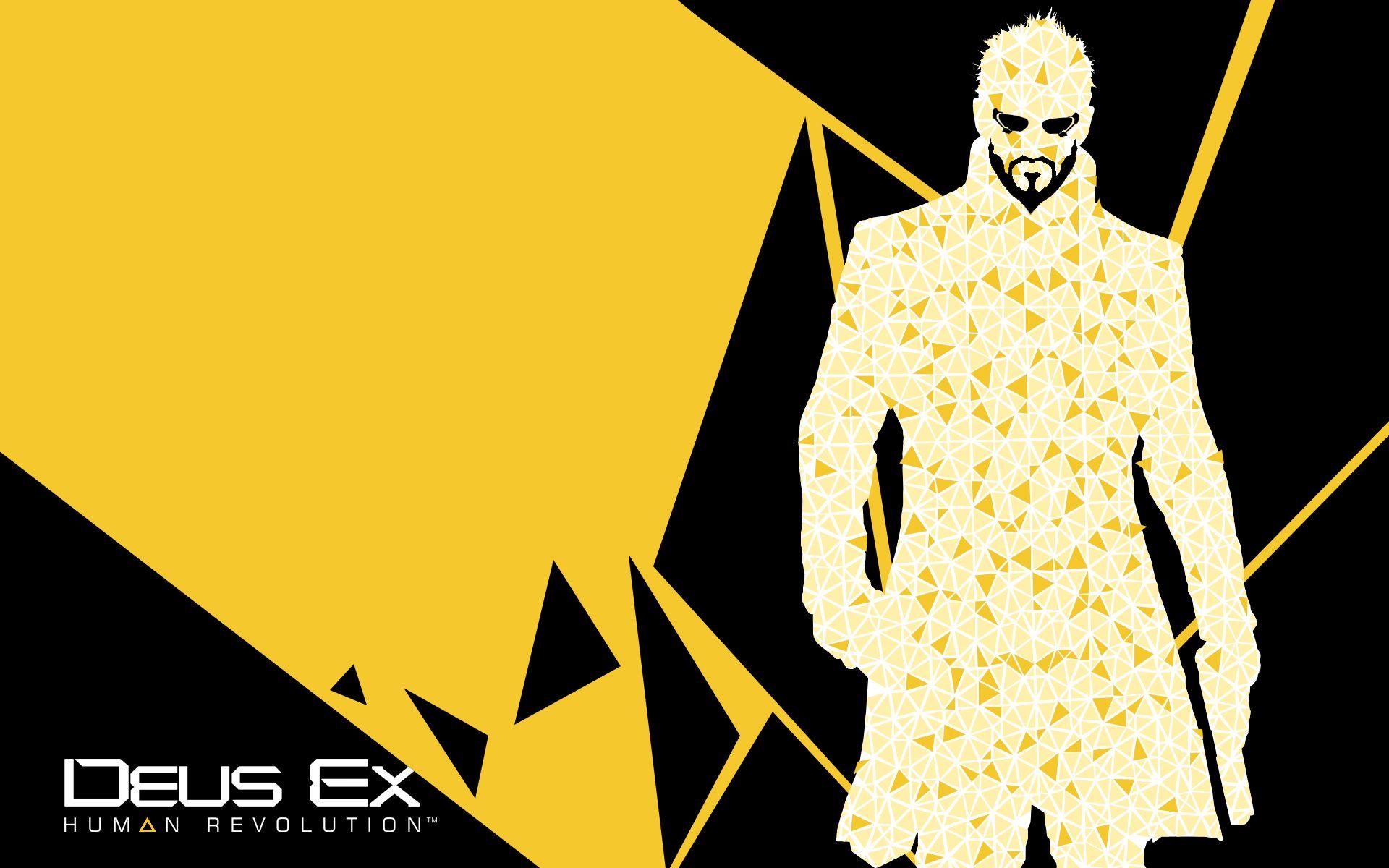 1920x1200 Deus Ex: Human Revolution Wallpaper Triangular