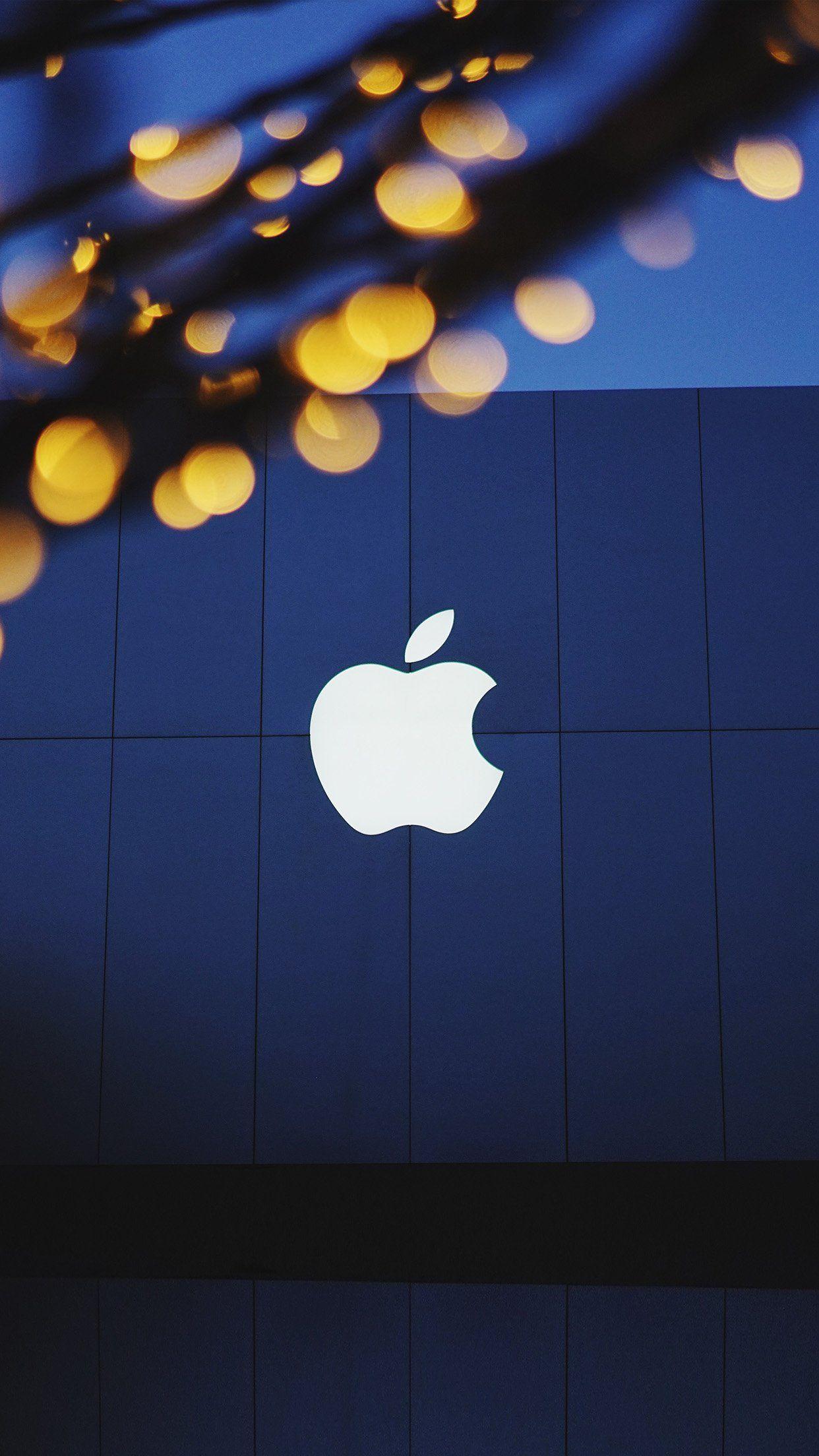 1242x2208 Wallpaper of the week: Apple logo