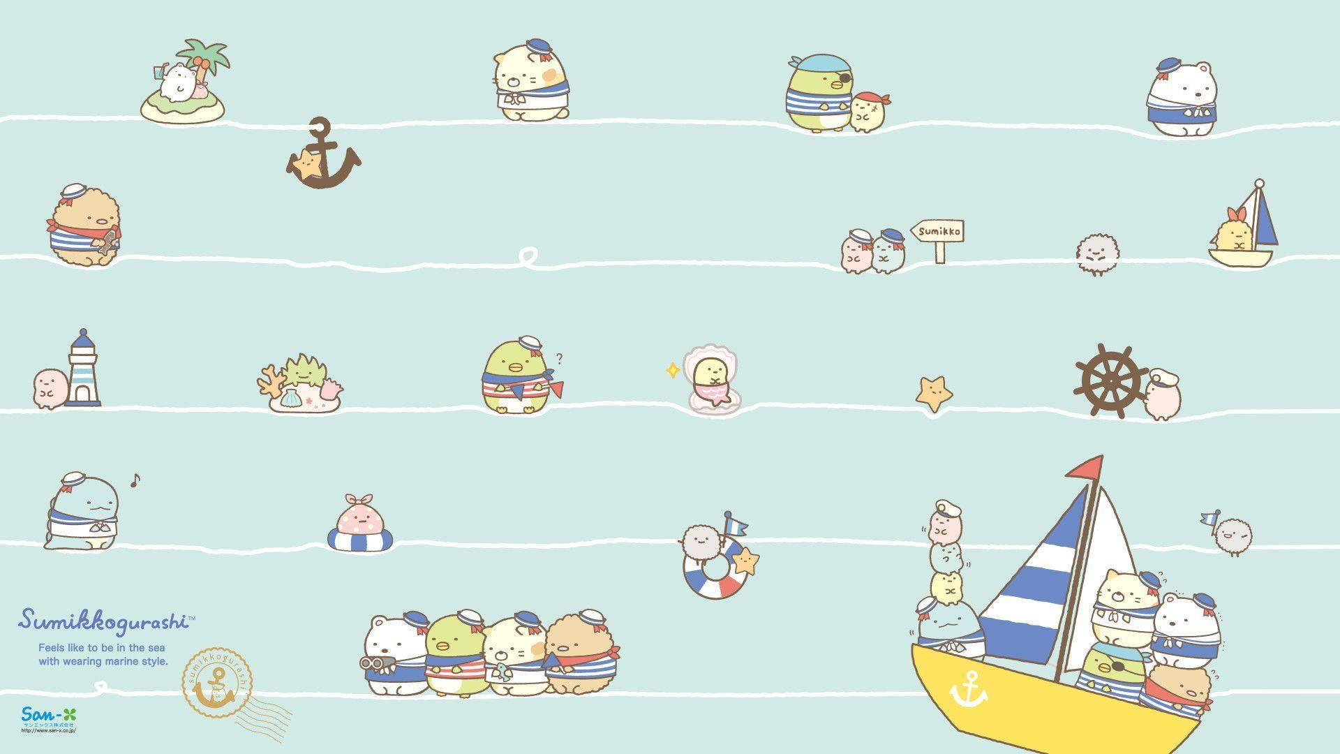 1920x1080 Sumikko Gurashi Wallpaper