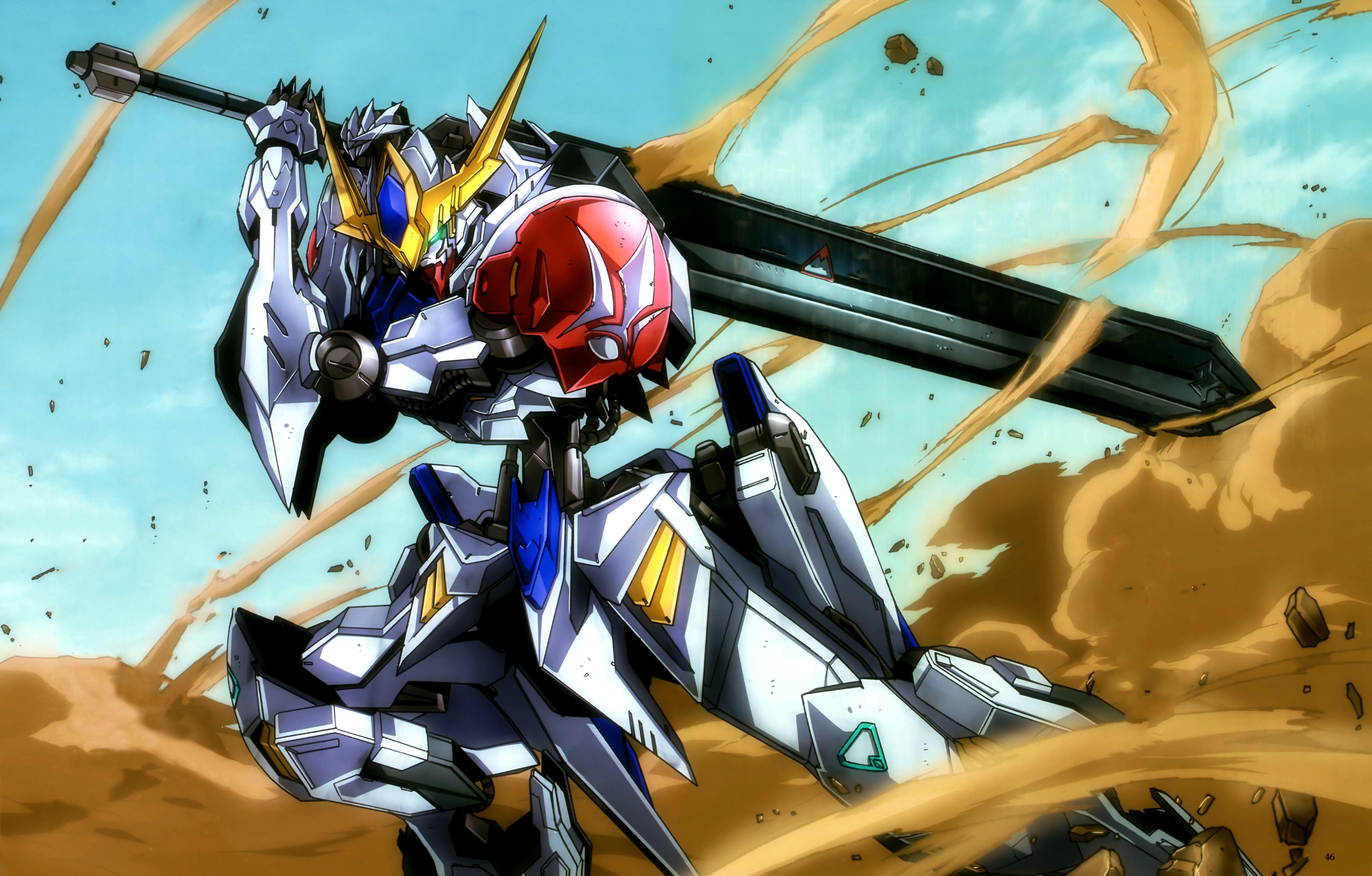 6391x4080 Anime Mobile Suit Gundam Iron Blooded Orphans Wallpaper:6391x4080