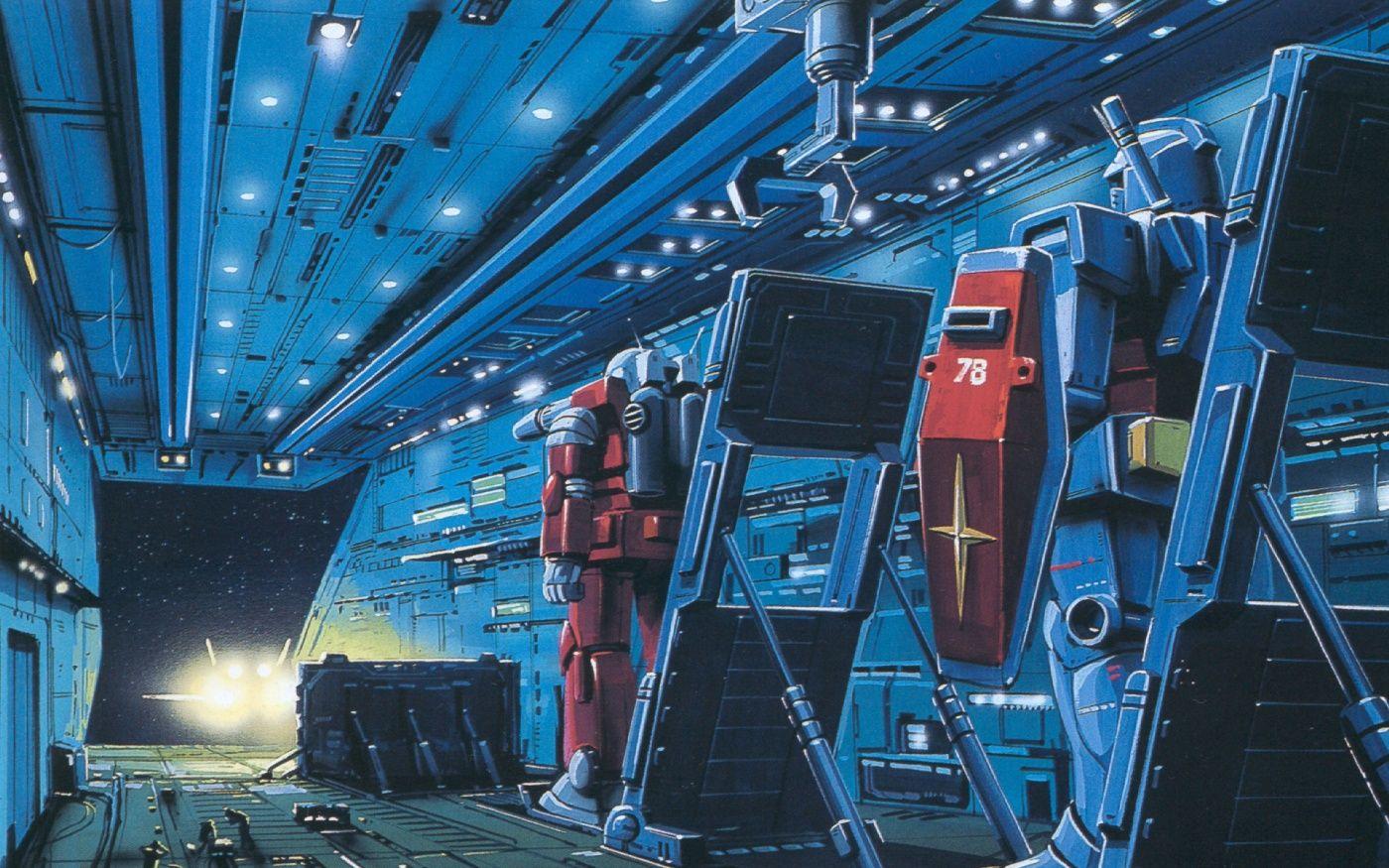 1400x875 Okawara Kunio Gundam Mobile Suit Gundam Guncannon Rx 78 2 Gundam Mecha Wallpaper