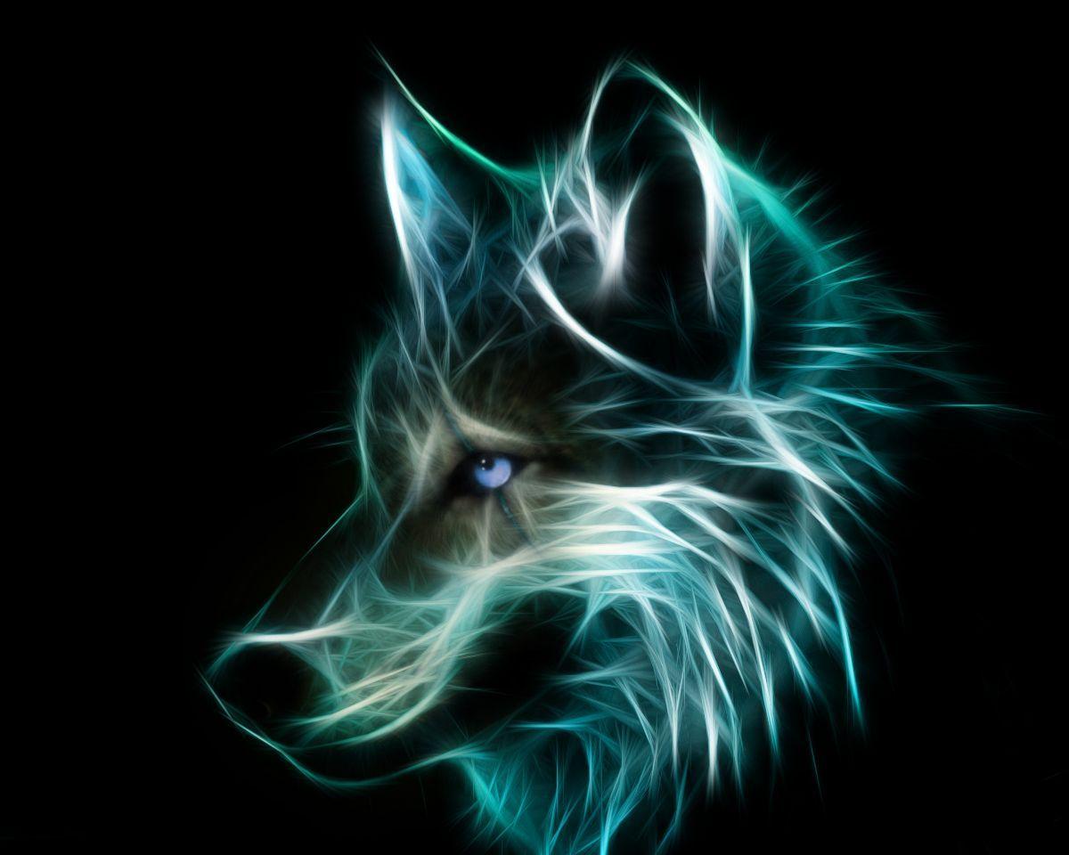 Neon Wolf Wallpapers - Top Free Neon Wolf Backgrounds - WallpaperAccess