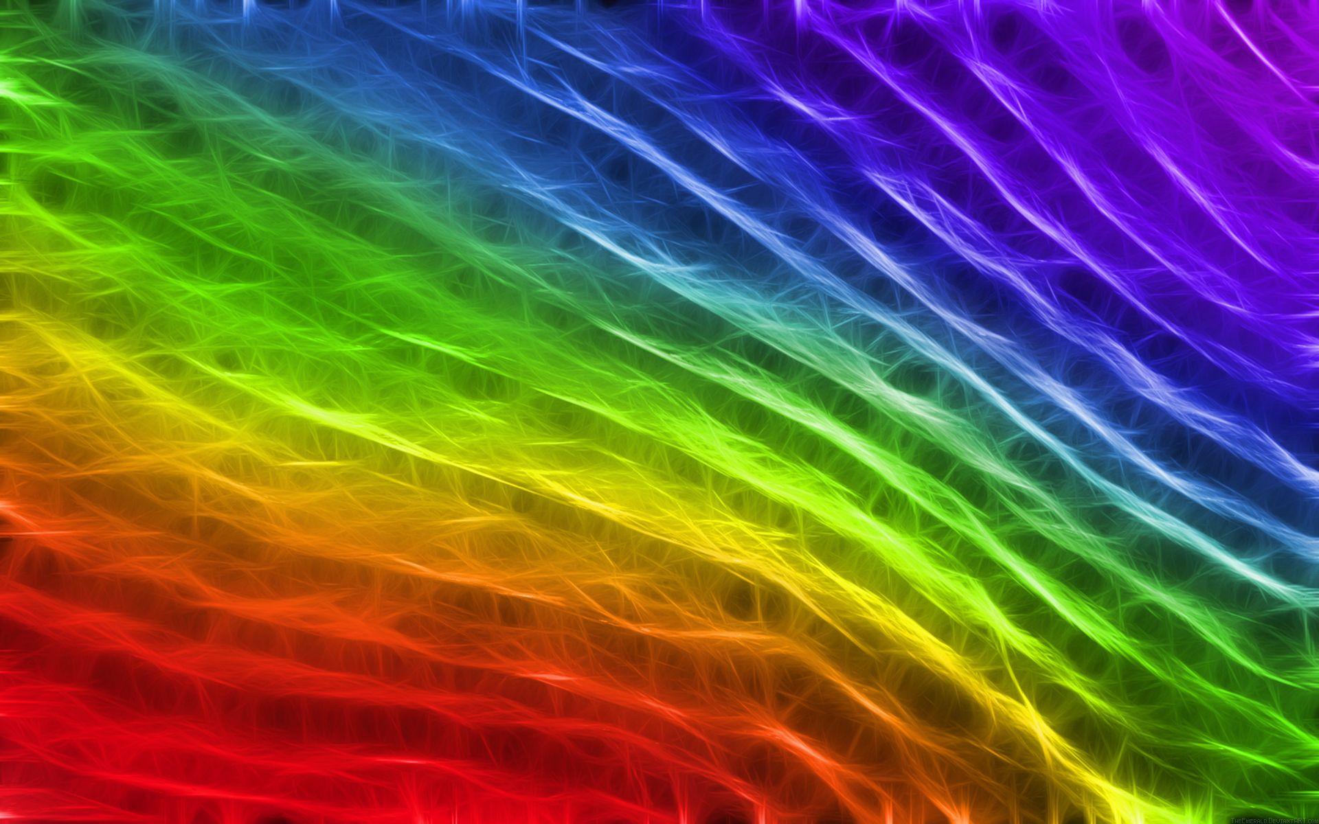 Rainbow Gaming PC Wallpaper