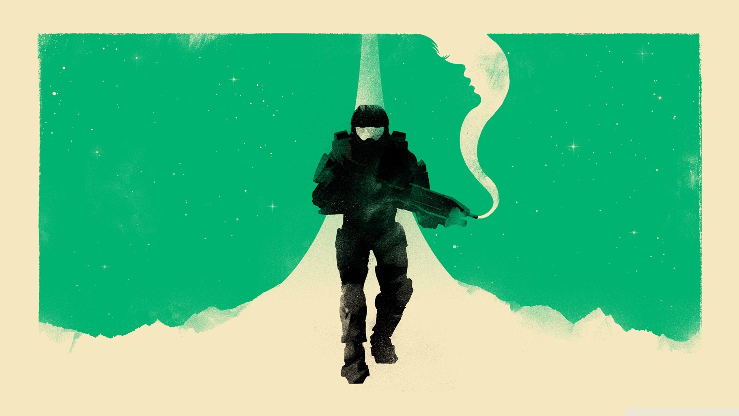 2560x1440 Halo Fanart HD Wallpaper