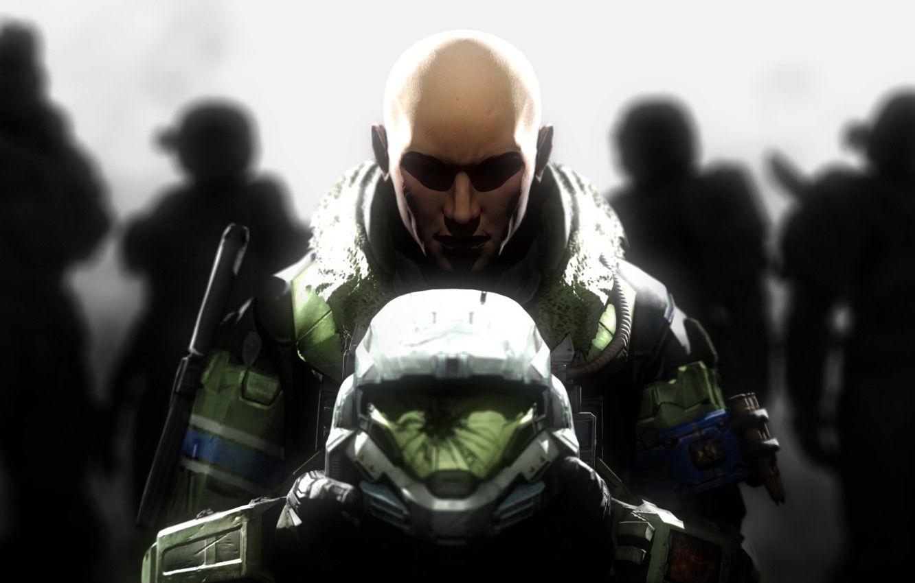 1332x850 Wallpaper Soldiers, Helmet, Armor, Halo, Fan Art, June, Jun A SPARTAN For Desktop, Section игры