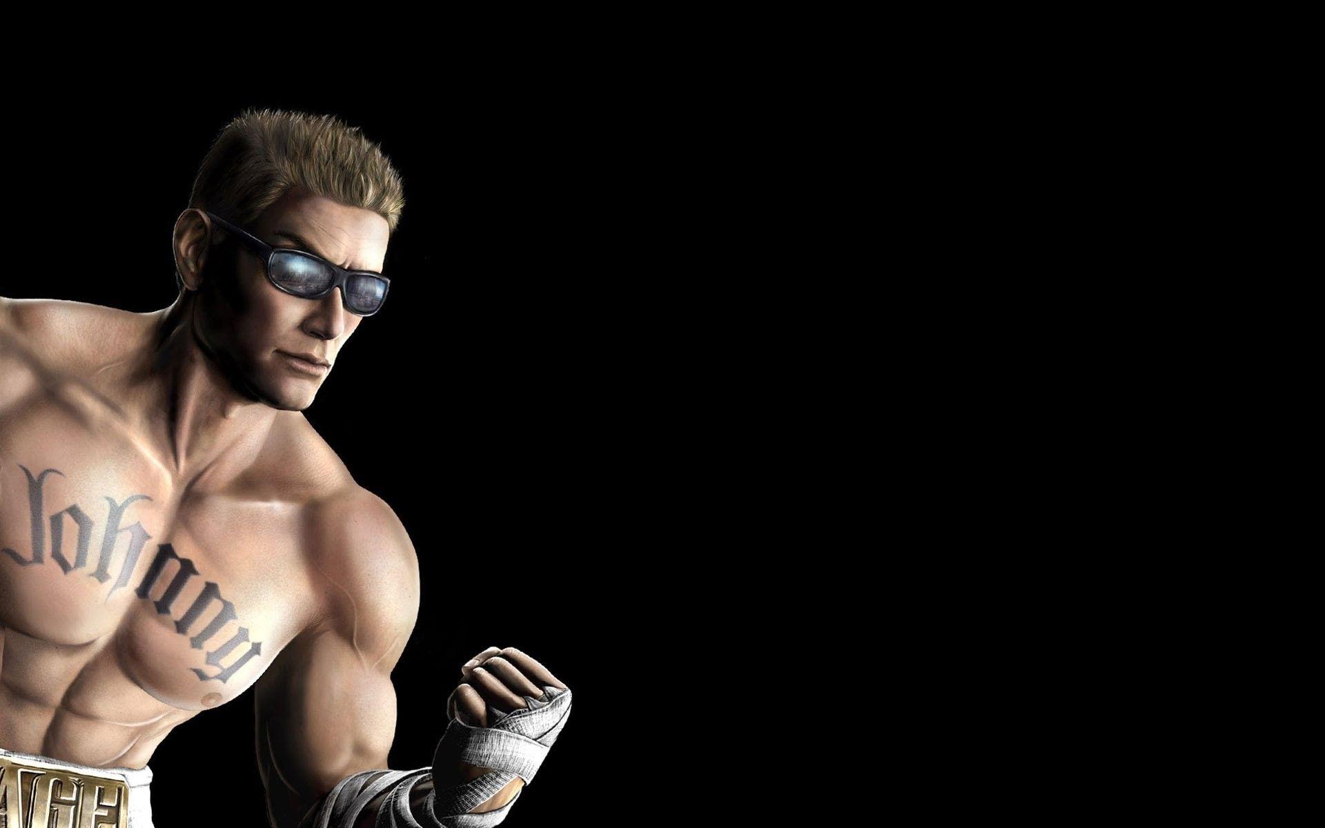 1920x1200 downdload image wallpaper Hand phone: Mortal Kombat Johnny Cage Wallpaper