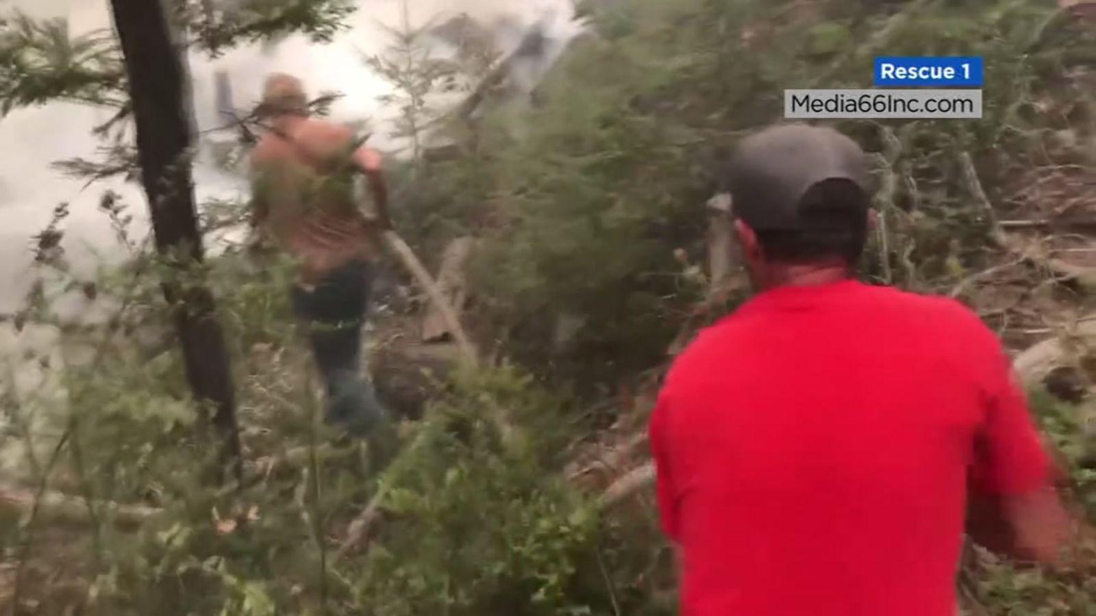 1600x900 No one's helping us': Residents form crews to fight CZU Lightning Complex fires in Santa Cruz Mountains, despite risk San Francisco