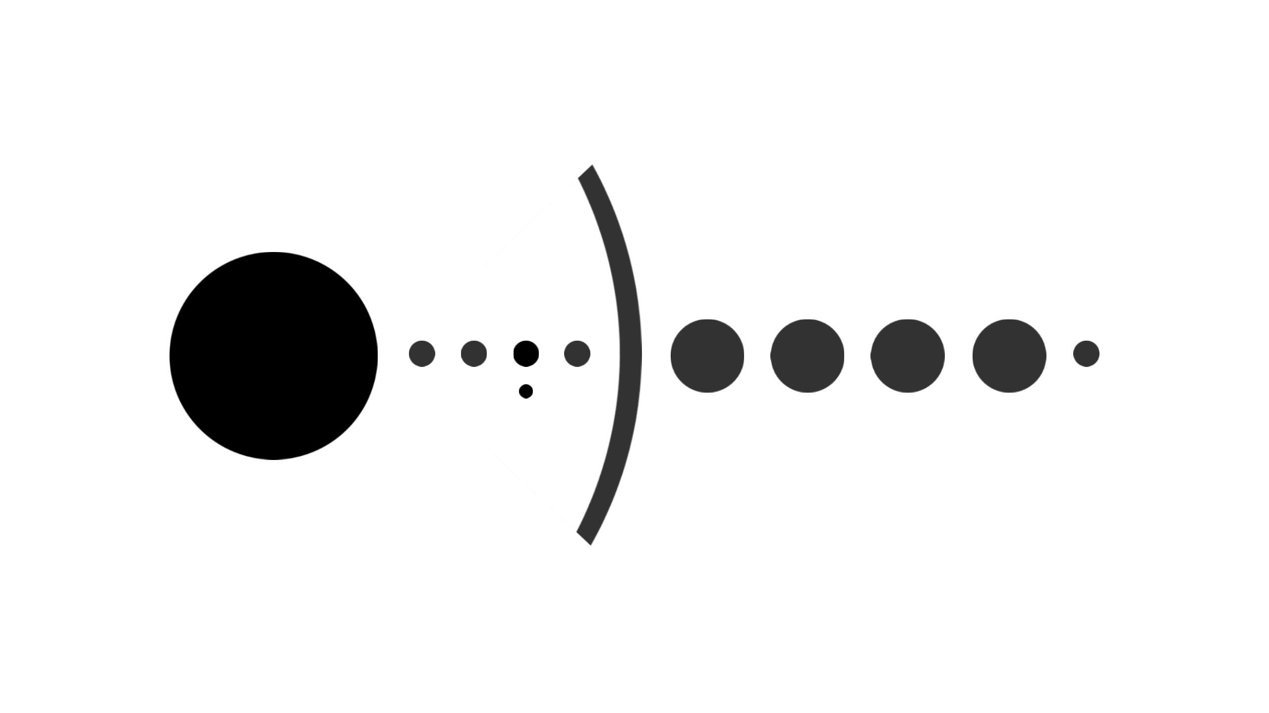 2560x1440 Minimalistic Geometric Image Black And White