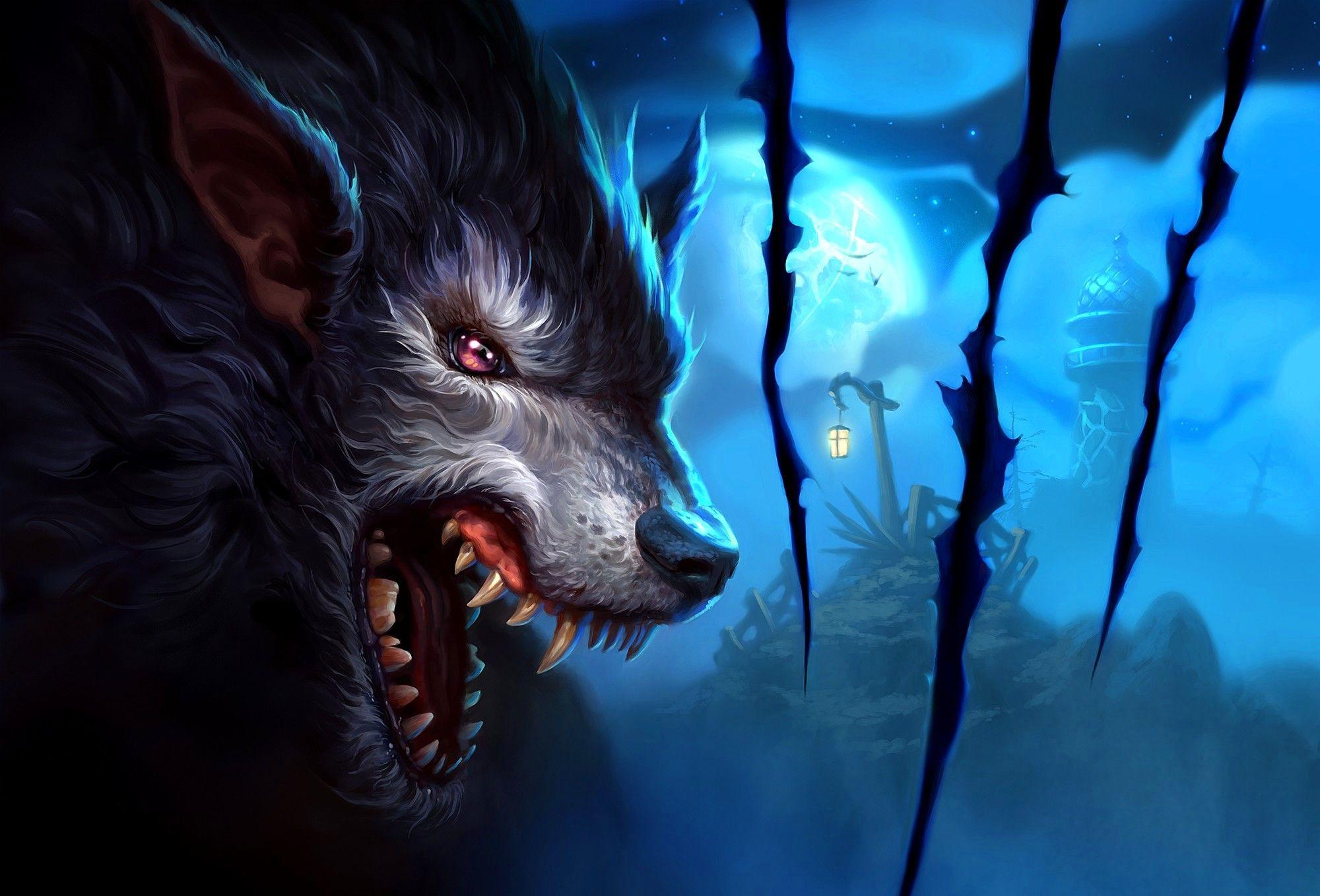 2000x1358 Awesome Wolf Wallpaper