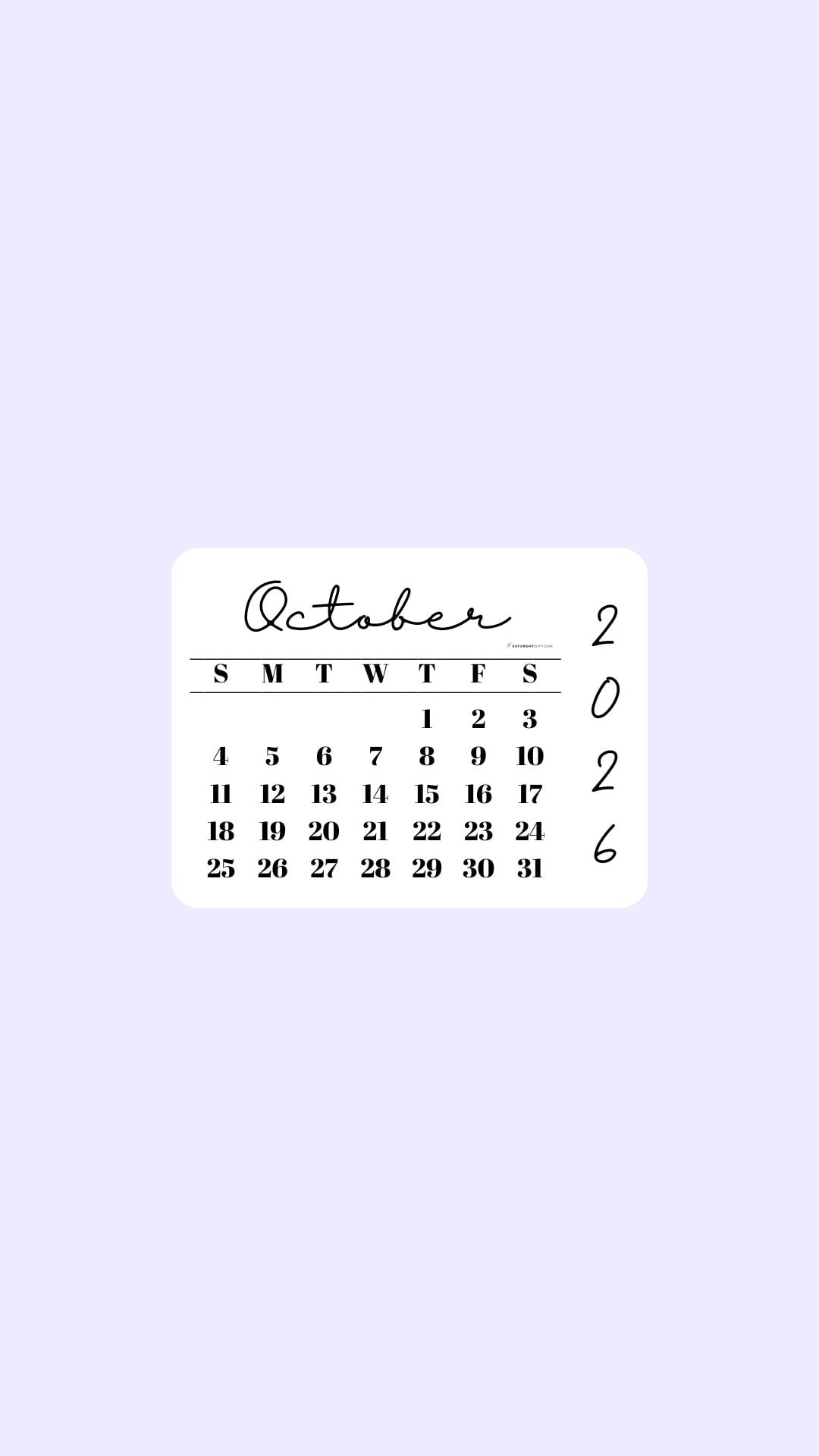 1080x1920 October Phone Wallpaper