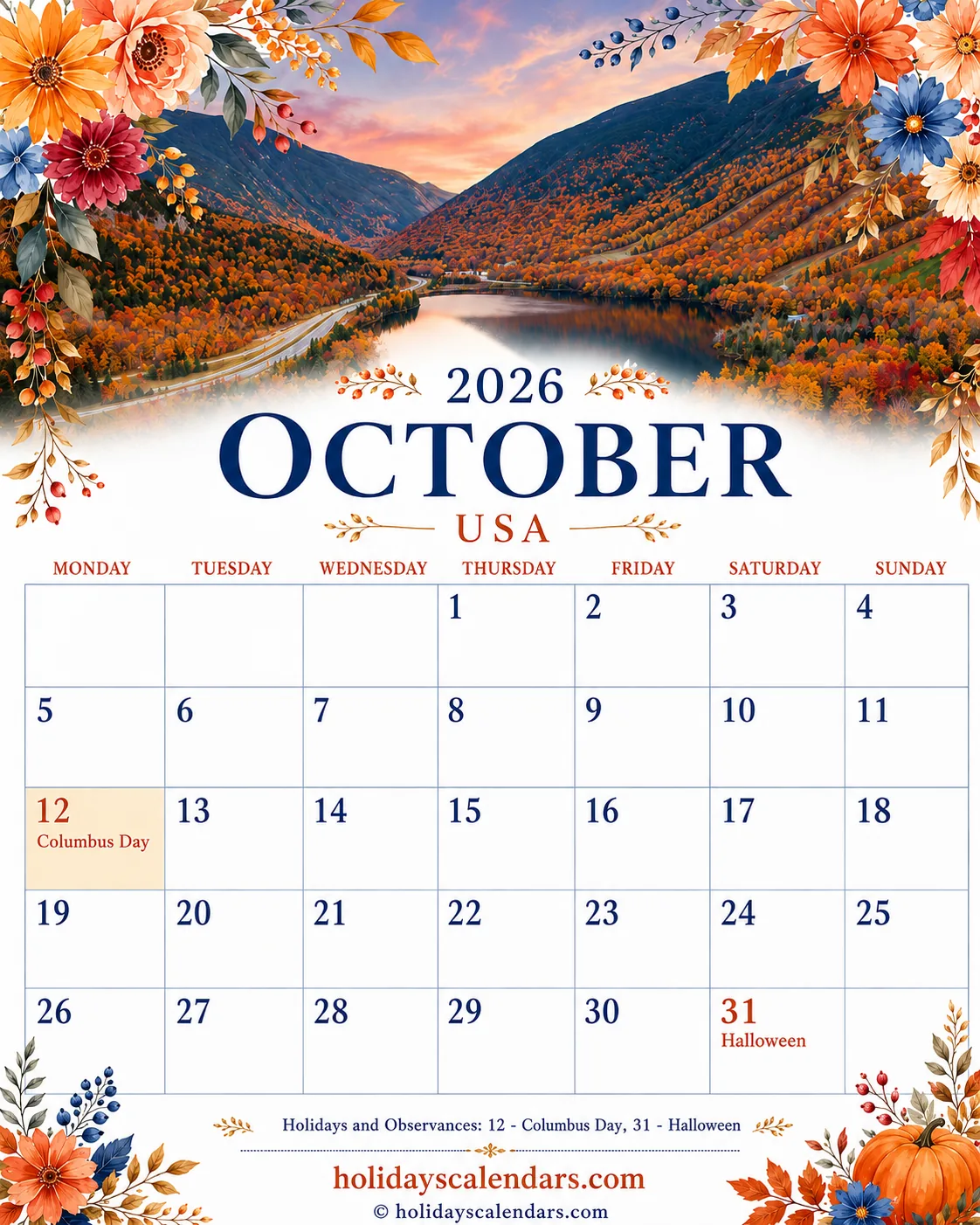1122x1402 Columbus Day 2026: October 12 Date, Federal Holiday, Calendar