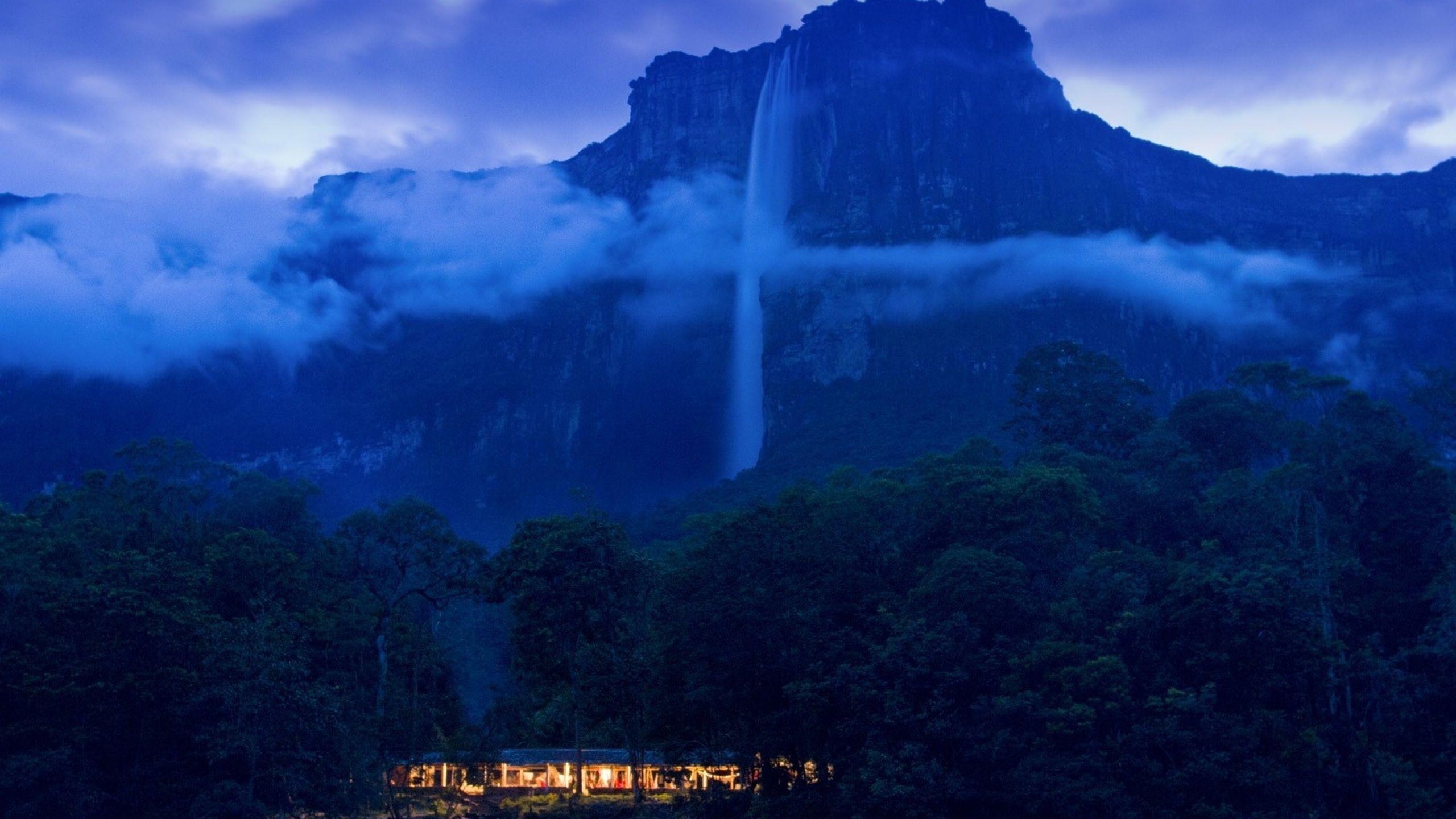 2560x1440 Venezuela Angel Falls desktop PC and Mac wallpaper