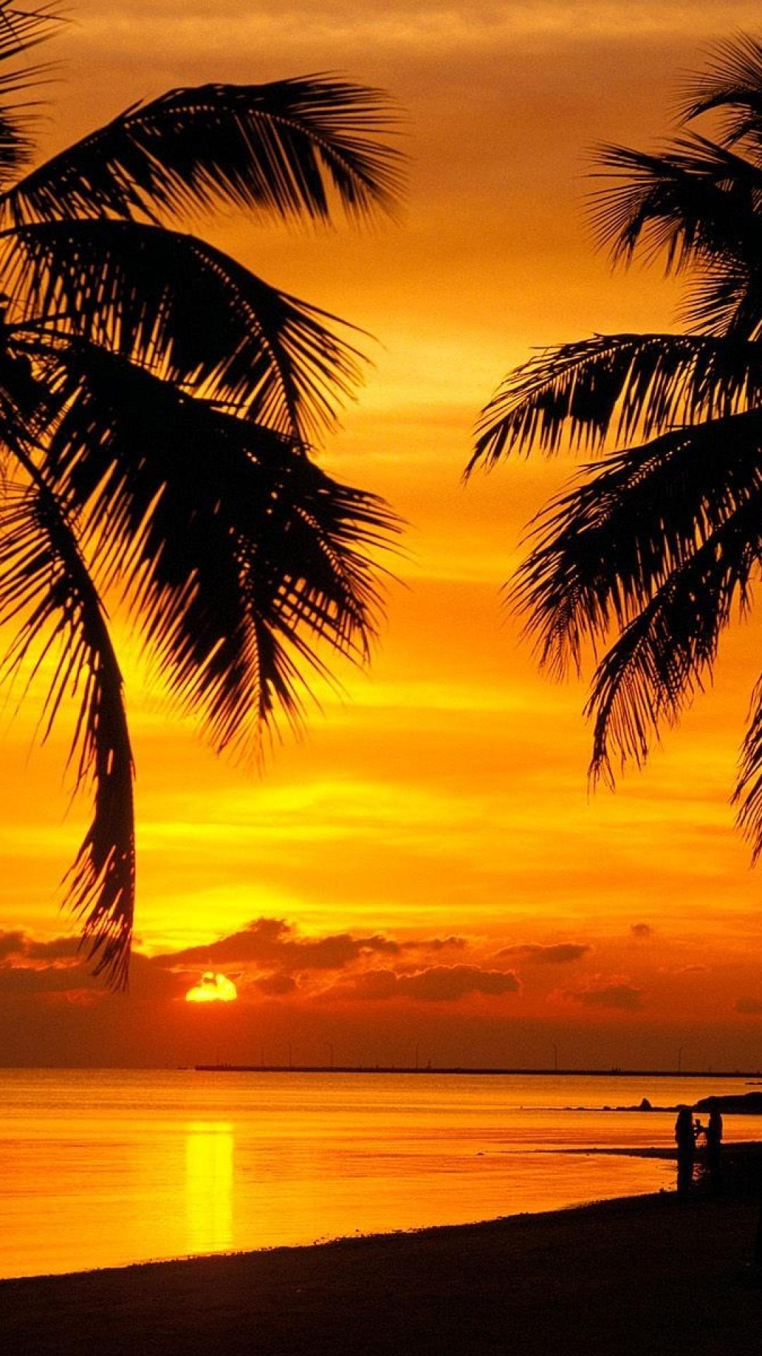 1080x1920 Key West Sunset Wallpaper & Background Download