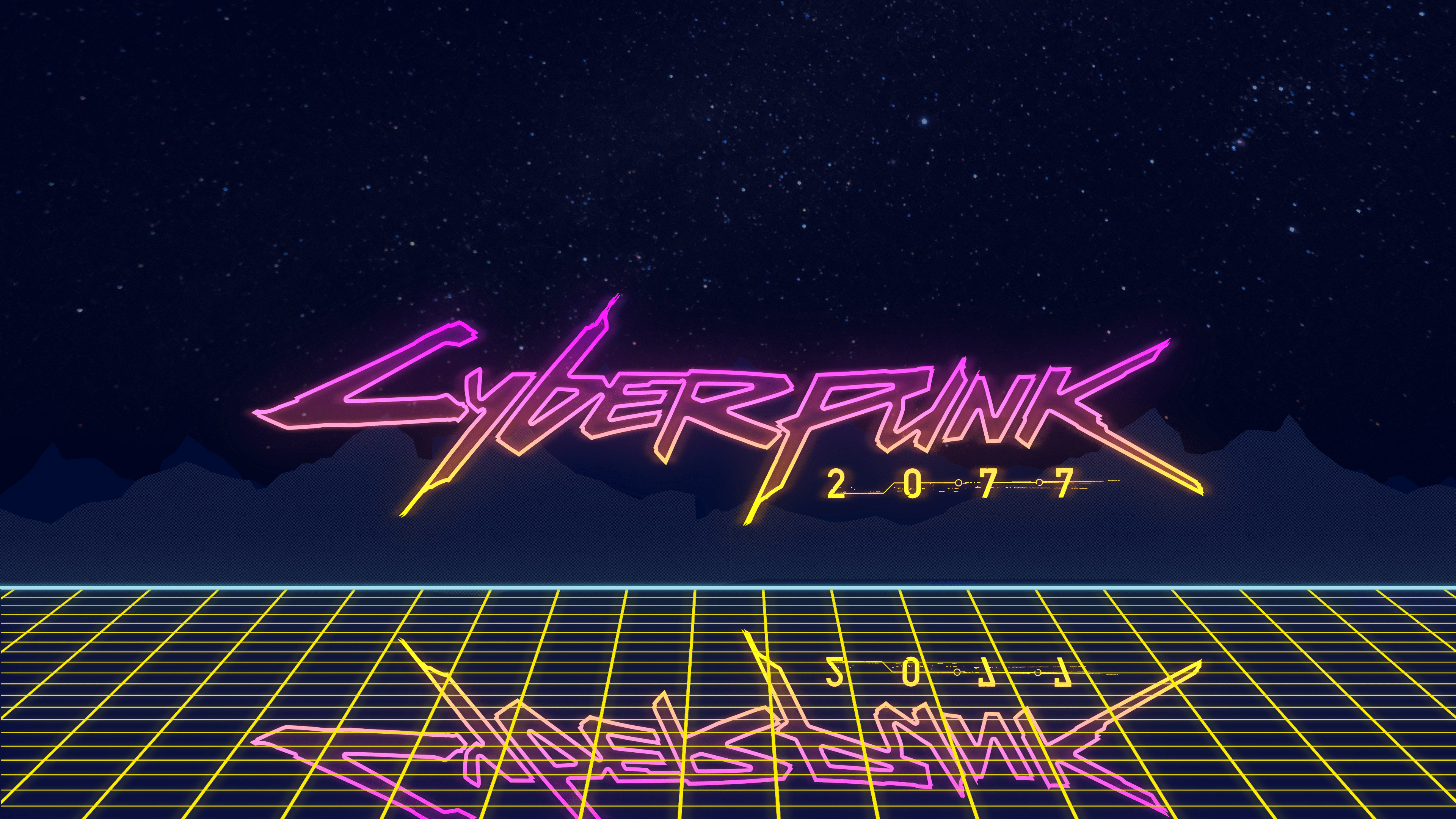 3840x2160 Vaporwave Cyberpunk 2077 wallpaper [3840 x 2160]