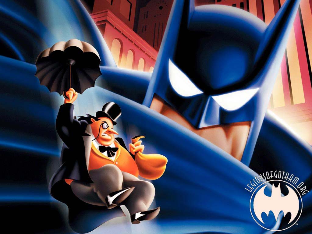 1024x768 Batman and the Penguin Wallpaper Free Wallpaper Watcher Batman wallpaper Batman image and picture Batman wallpaper Free Wallpaper