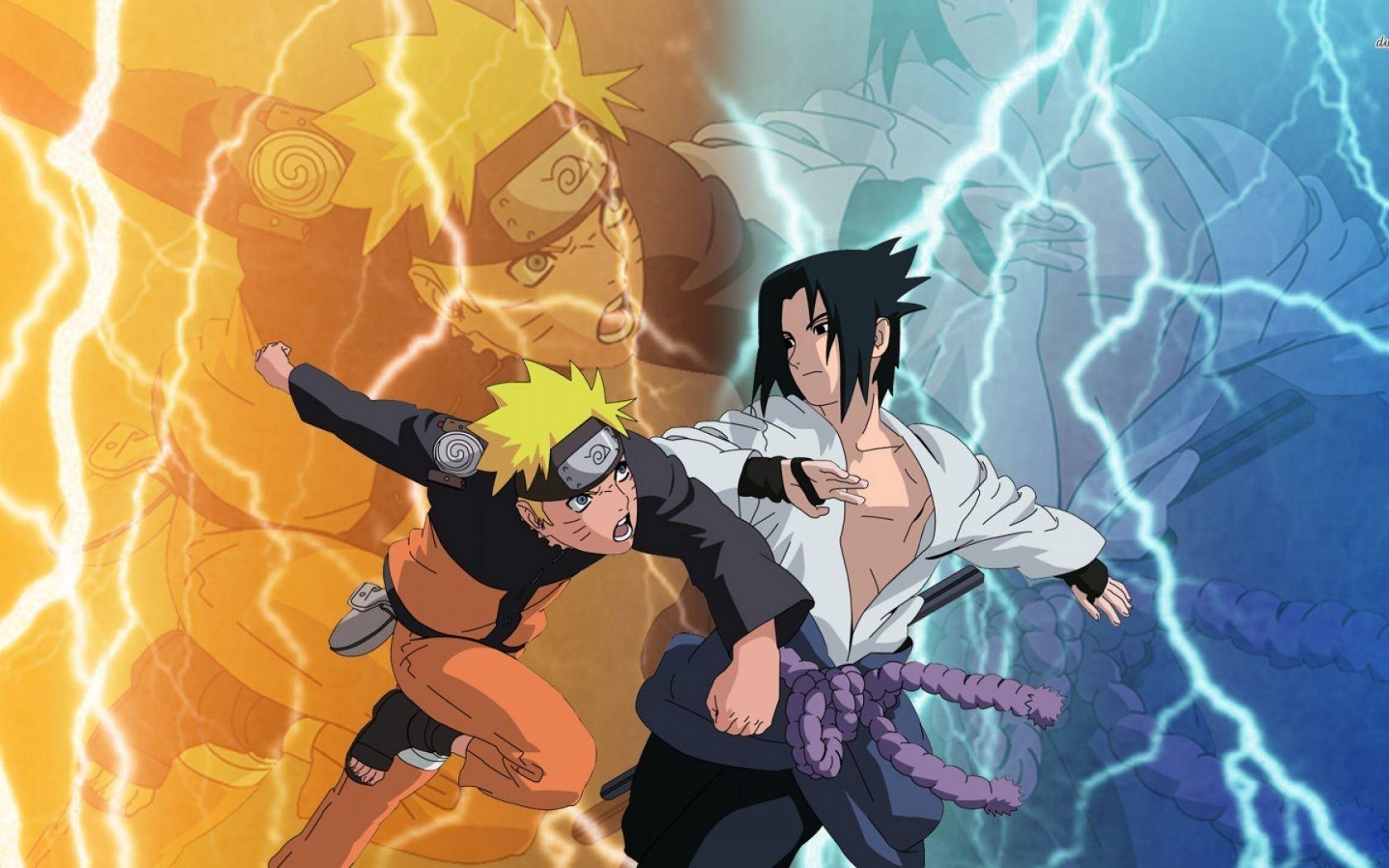 1680x1050 Battle Naruto Vs Sasuke Wallpaper .doraemon.asia