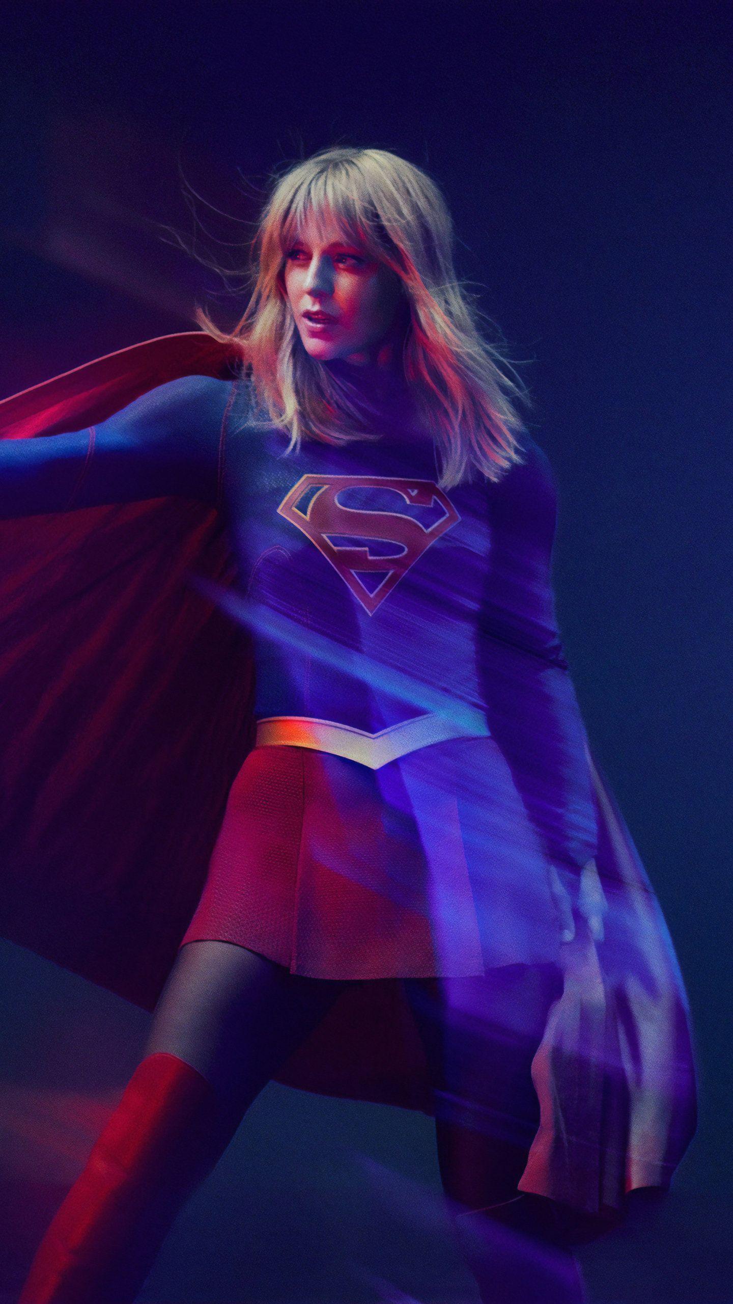 1440x2560 Supergirl Season 5 Android Wallpaper
