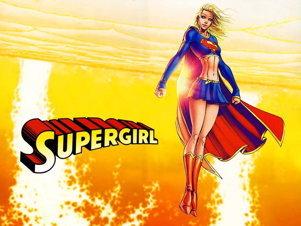 1024x768 Super Girl Wallpaper
