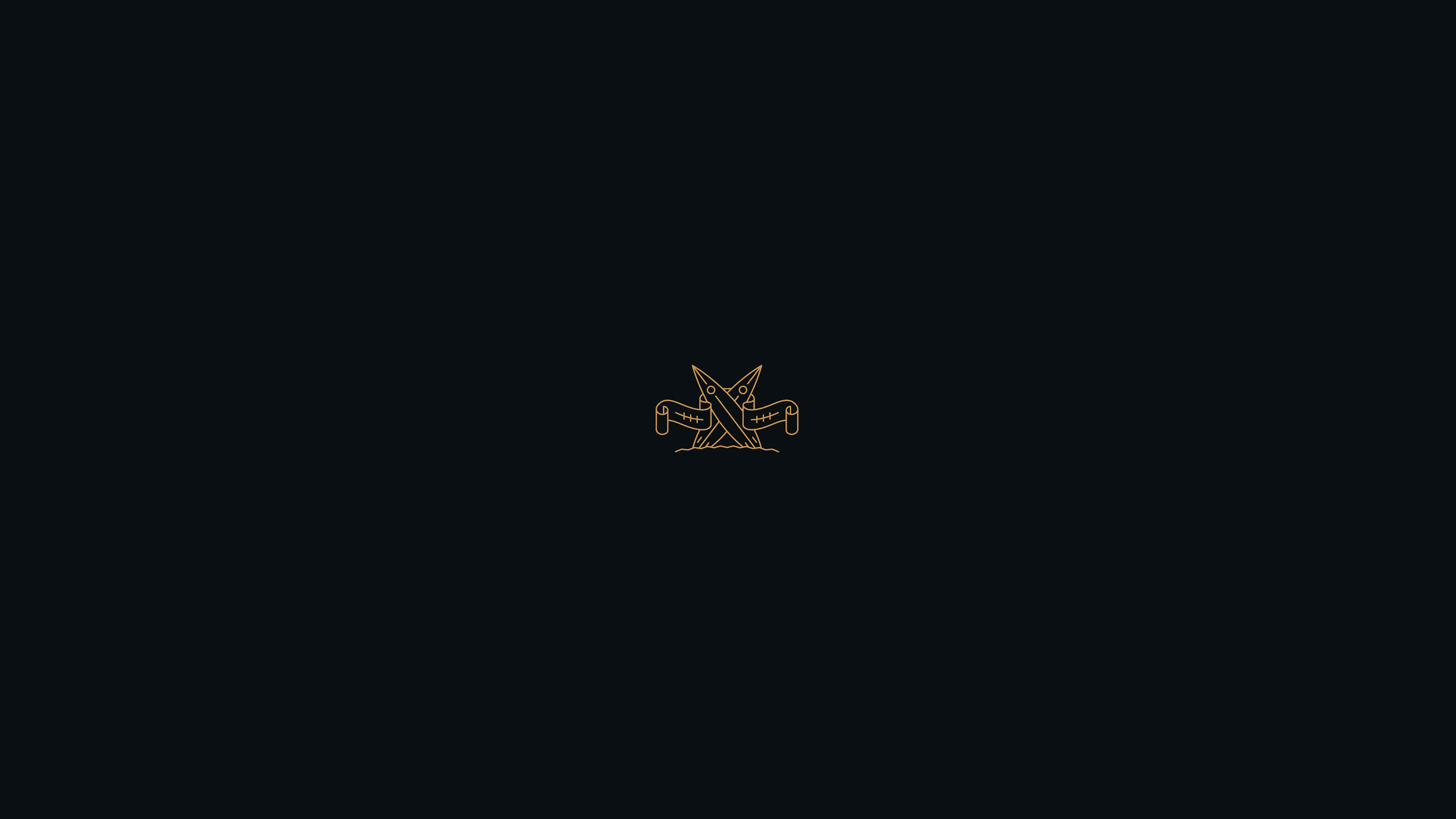 3840x2160 Aesthetic Dark Minimalist Wallpaper
