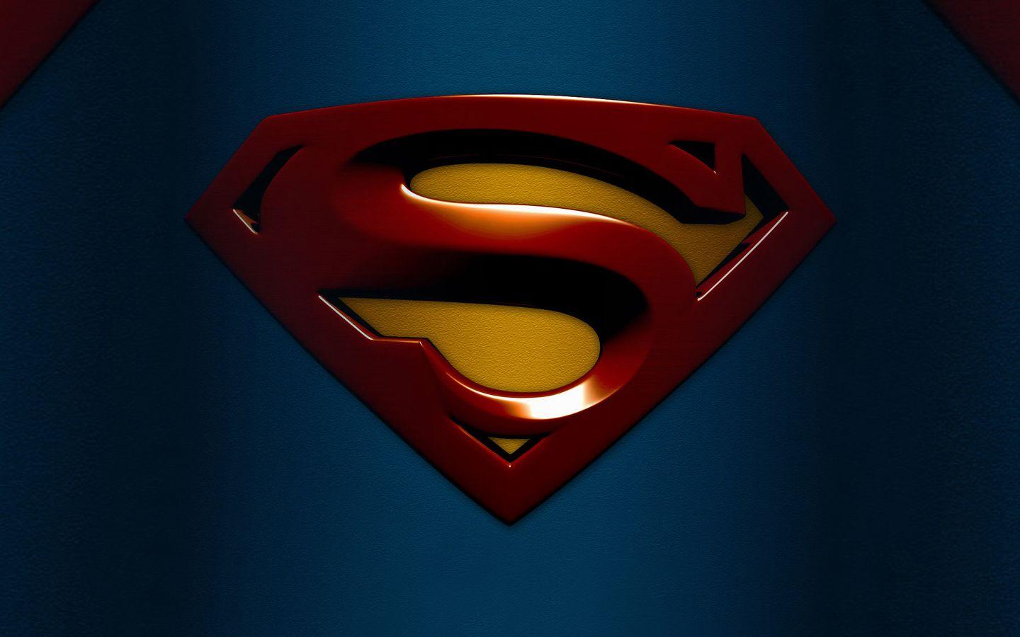 1440x900 Superman Logo Wallpaperx900