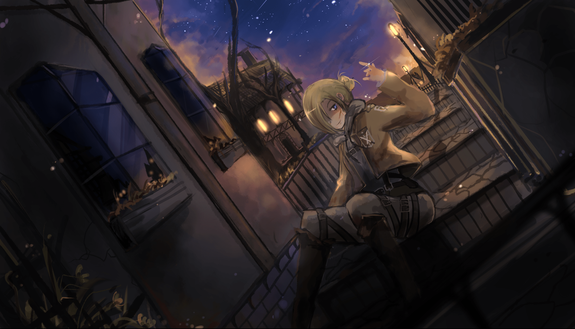 2000x1143 Annie Leonhart Shingeki No Kyojin Wallpaper:2000x1143