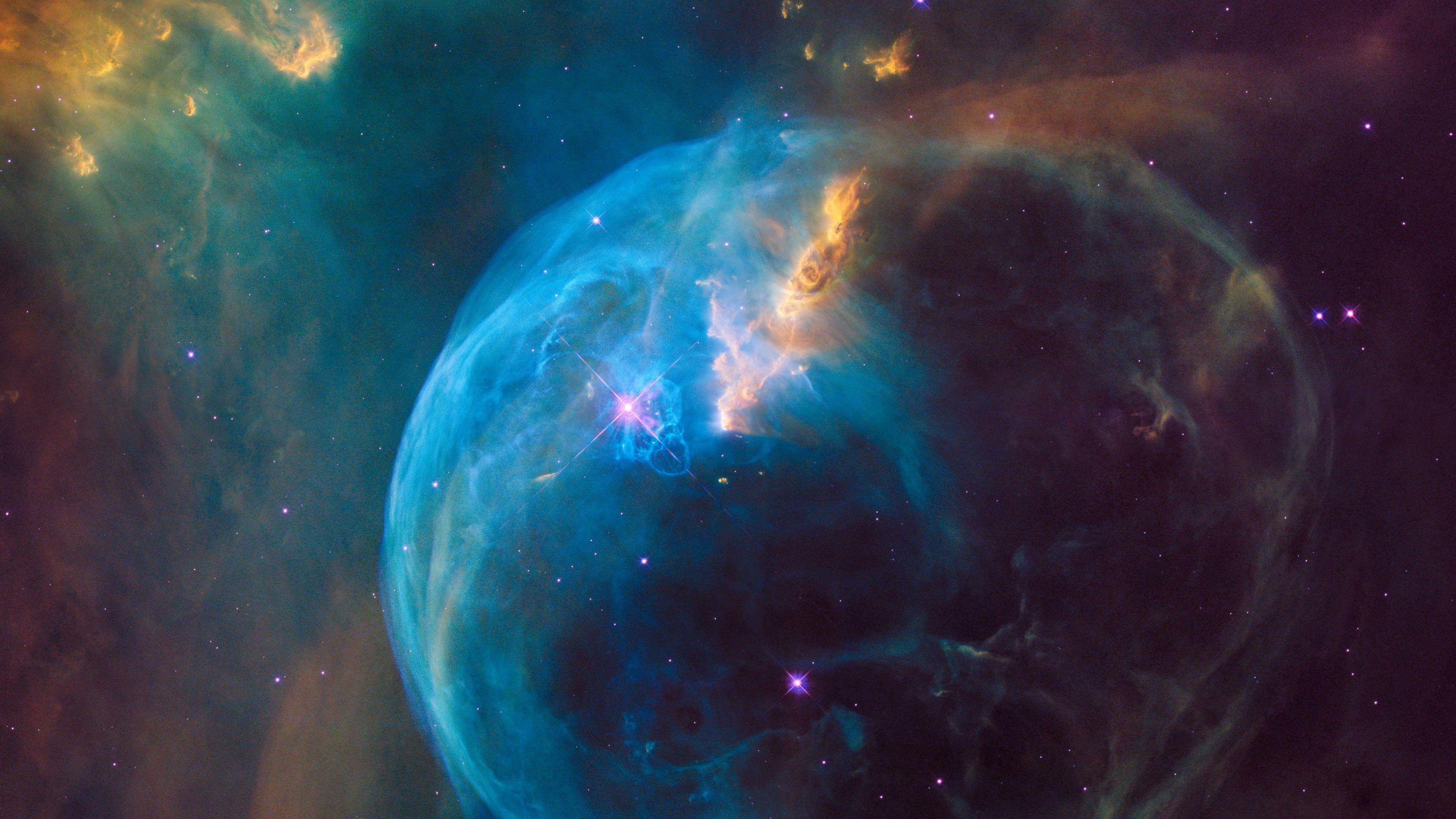 3840x2160 Wallpaper Galaxy, nebula, stars, space, NASA 3840x2160 UHD 4K Picture, Image