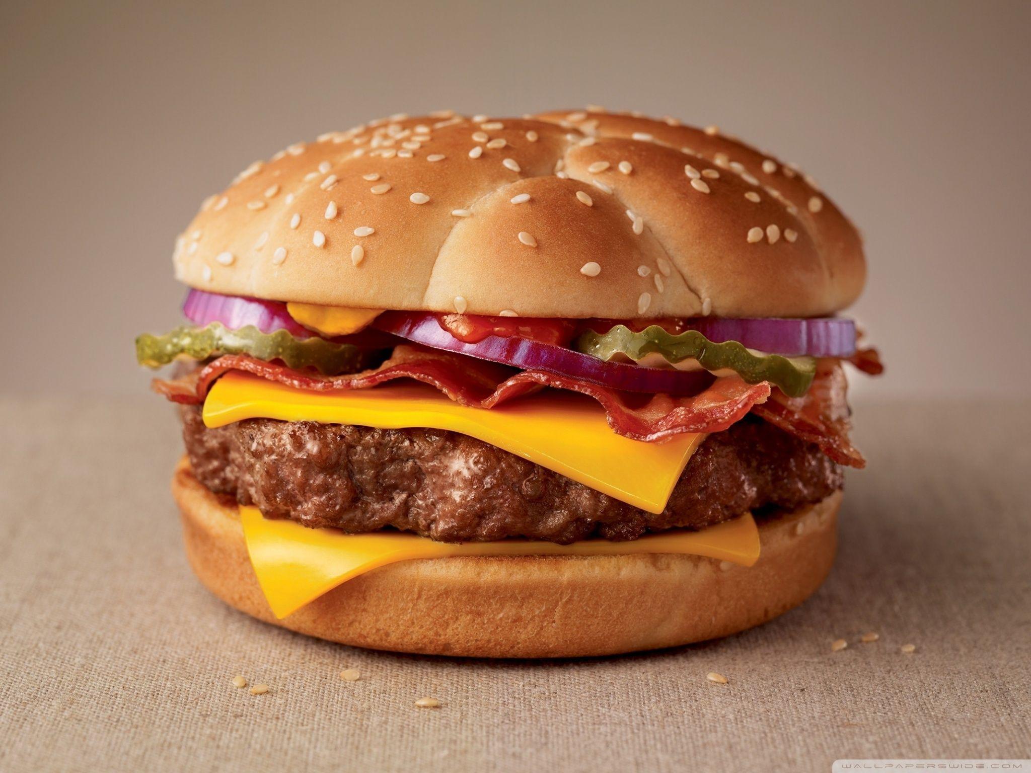 2048x1536 Fast Food Burger ❤ 4K HD Desktop Wallpaper for 4K Ultra HD TV