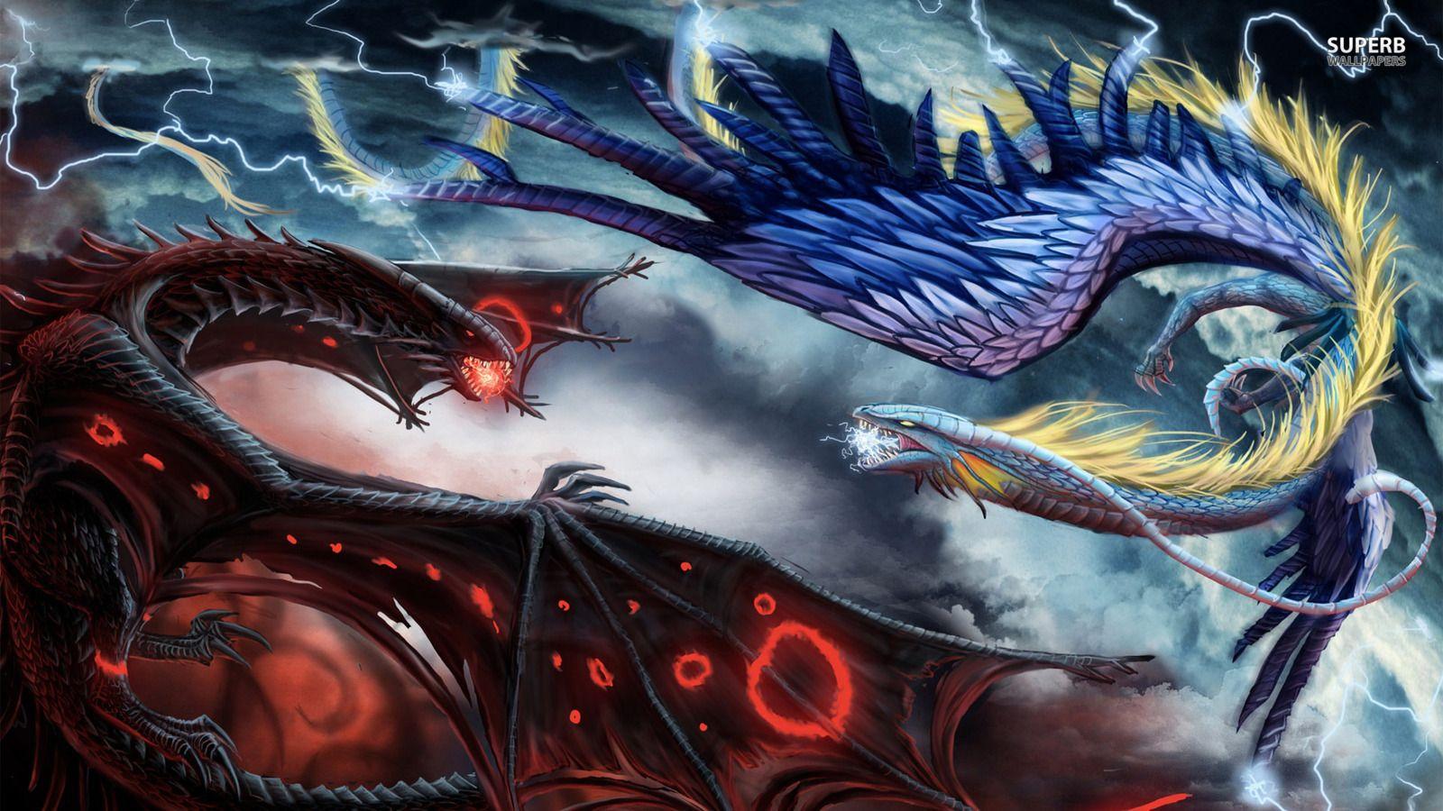 1600x900 Fire and Ice