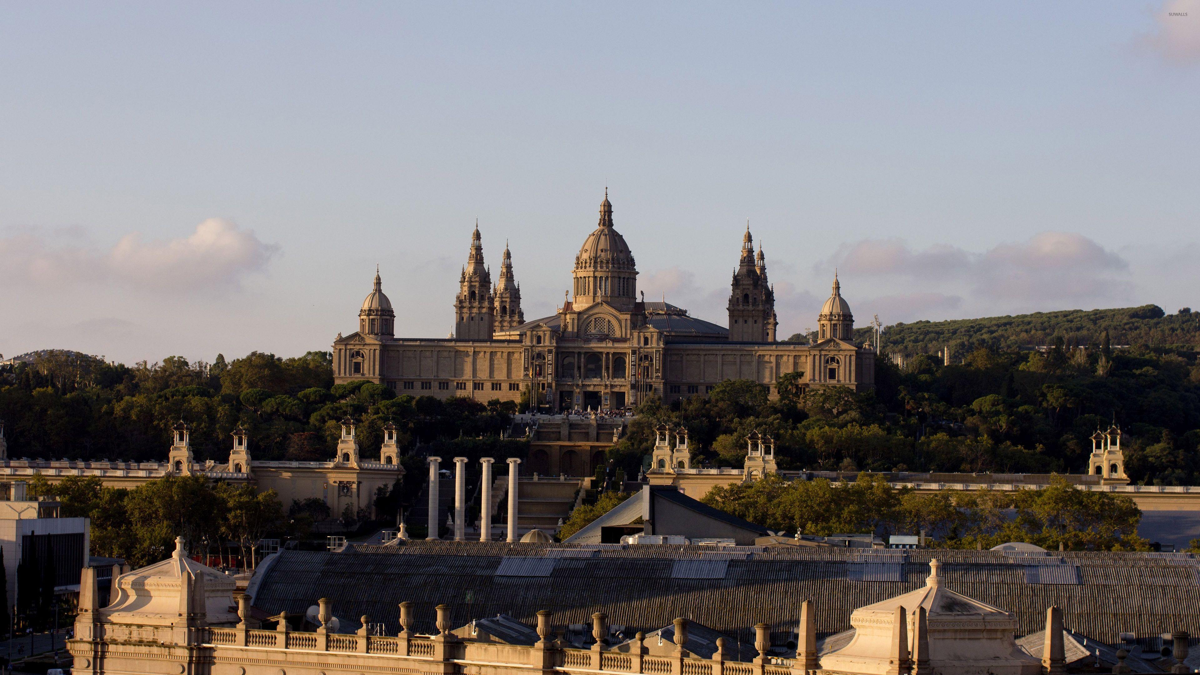 3840x2160 Palau Nacional wallpaper wallpaper