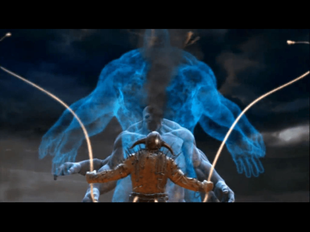 1024x768 Claws of Hades. God of War