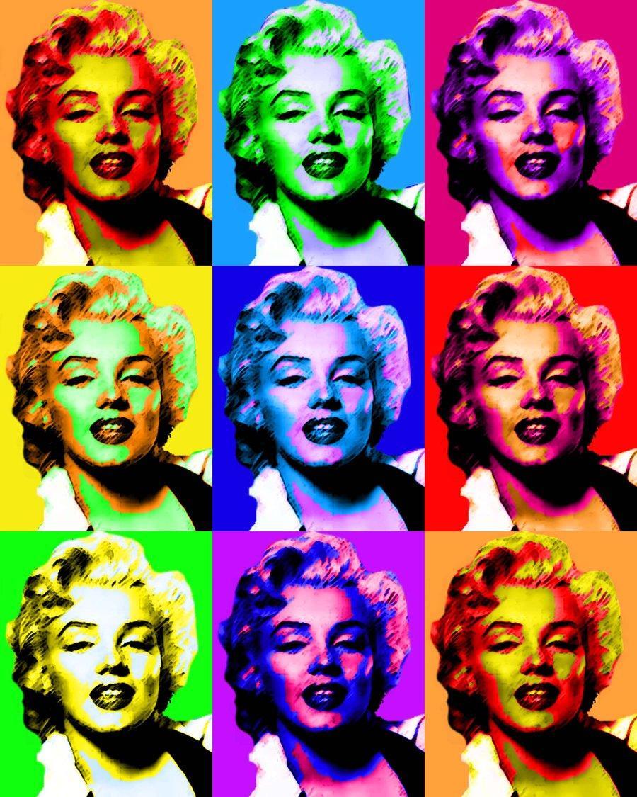 Marilyn Monroe Art Wallpapers - Top Free Marilyn Monroe Art Backgrounds -  WallpaperAccess
