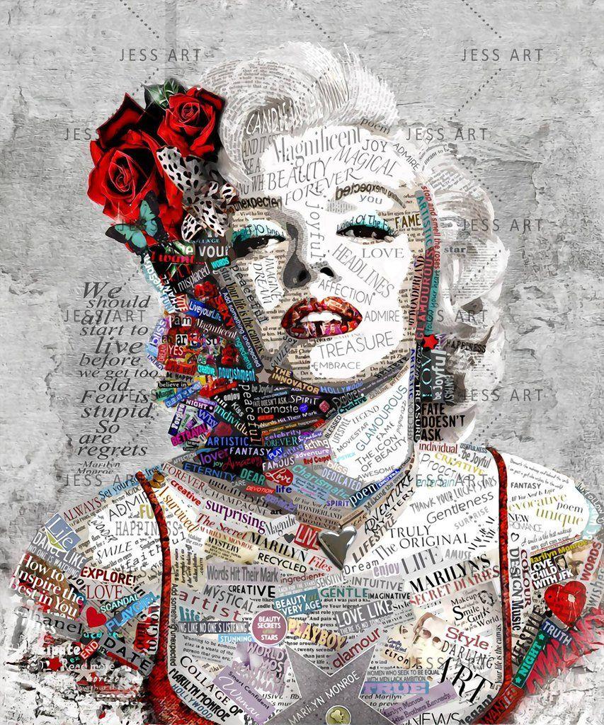 853x1024 3D Vintage, Abstract, Marilyn Monroe Wallpaper