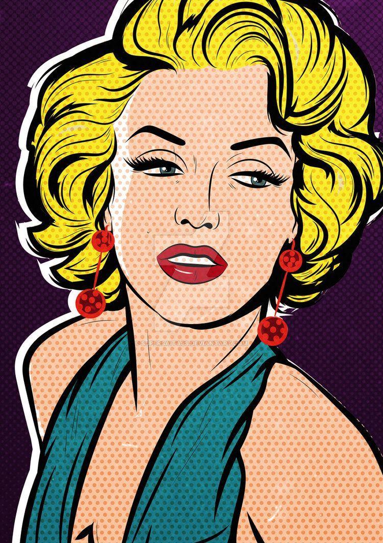 751x1064 Tribute to Marilyn Monroe by SuperSaitass by SuperSaitass. Pop art marilyn, Pop art drawing, Pop art painting