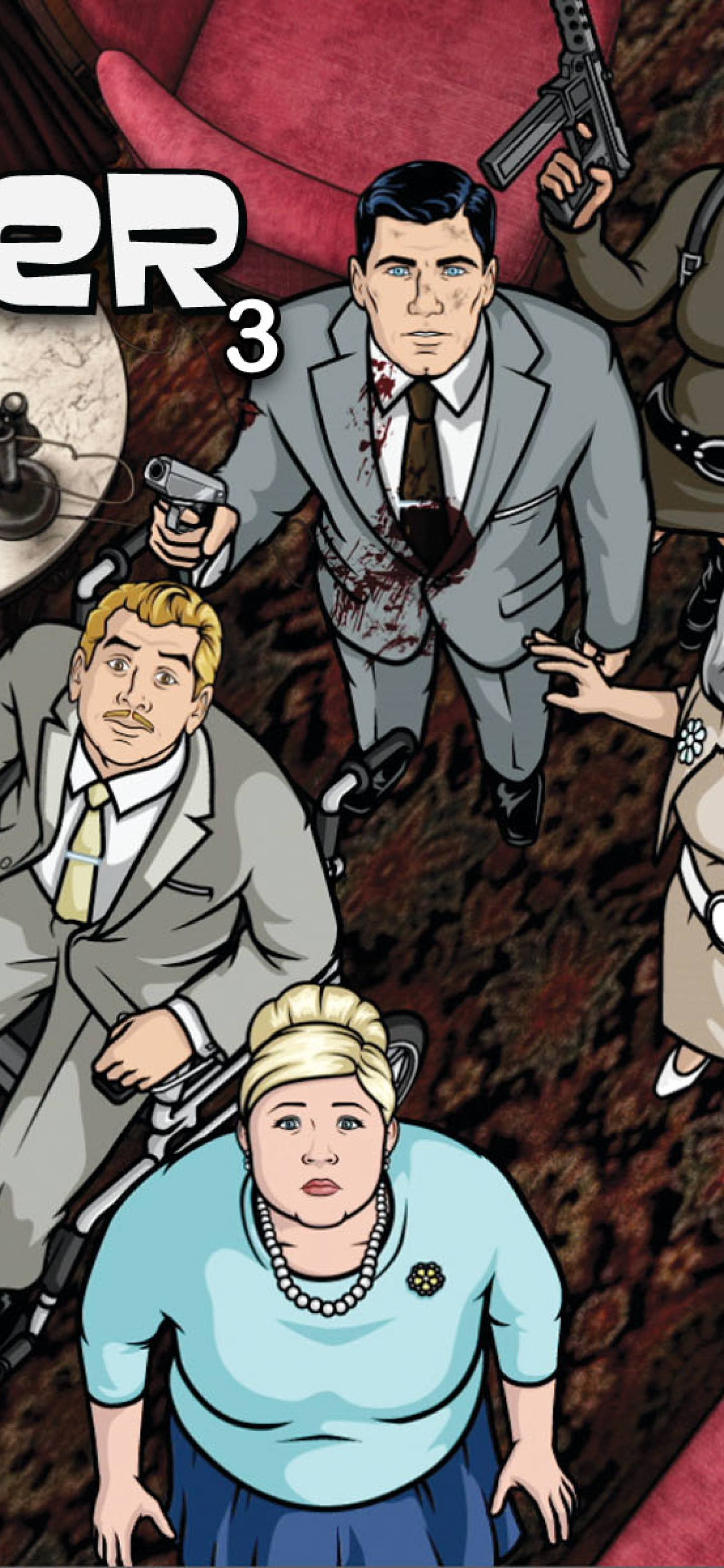 1440x3120 archer, sterling archer, cheryl tunt 1440x3120 Resolution Wallpaper, HD TV Series 4K Wallpaper, Image, Photo and Background