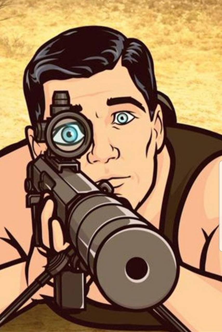 855x1280 Archer wallpaper